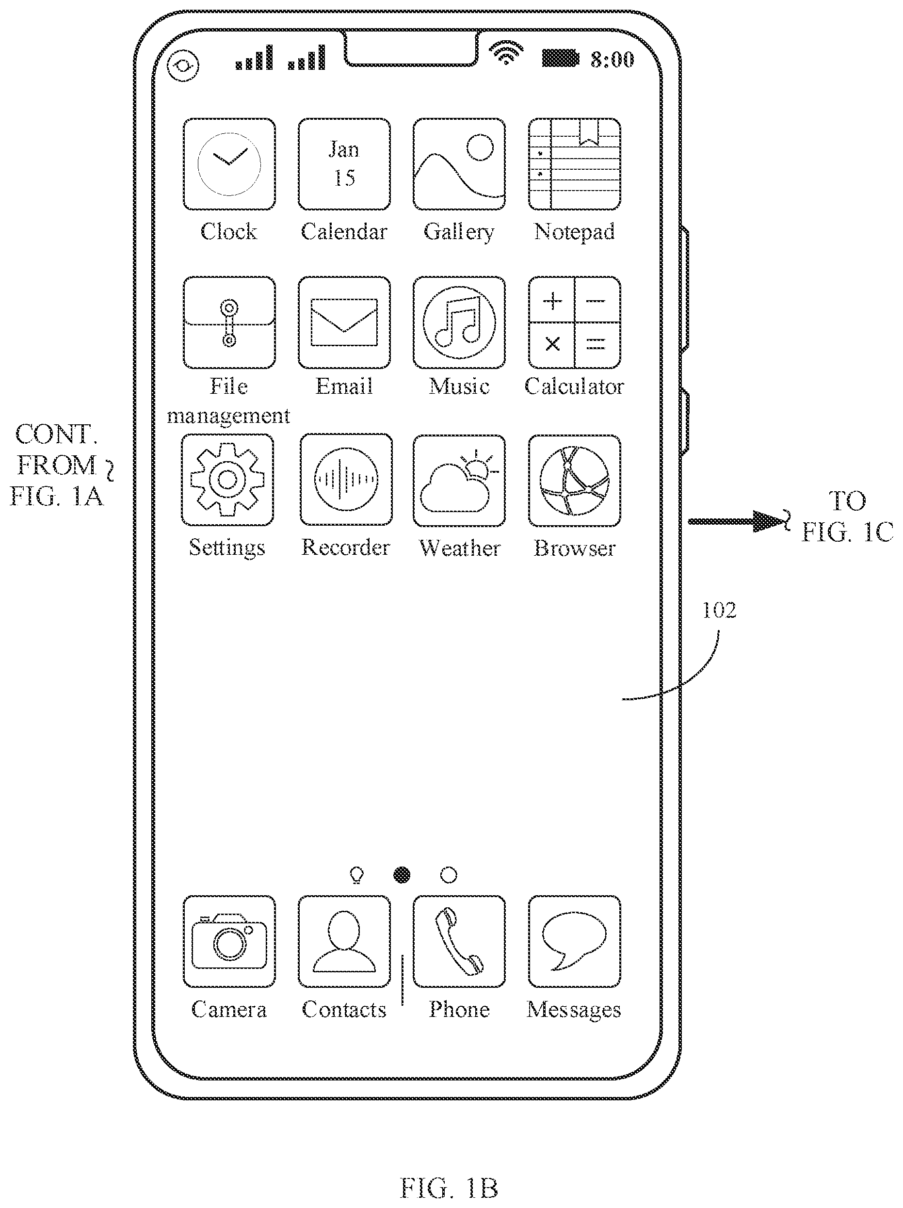 Patent US12615328 Figure 2 – Notification message display method and electronic device