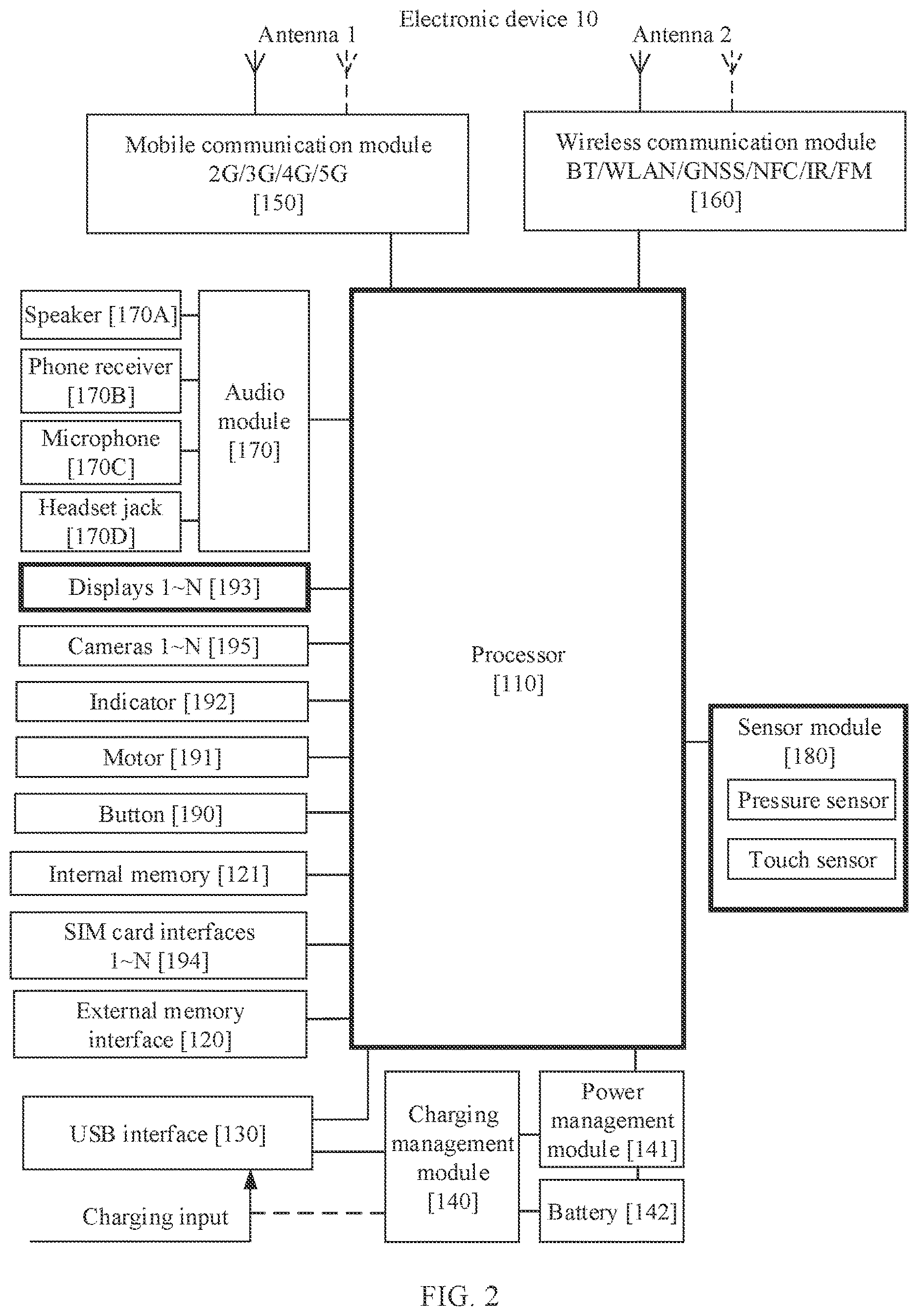 Patent US12615328 Figure 4 – Notification message display method and electronic device