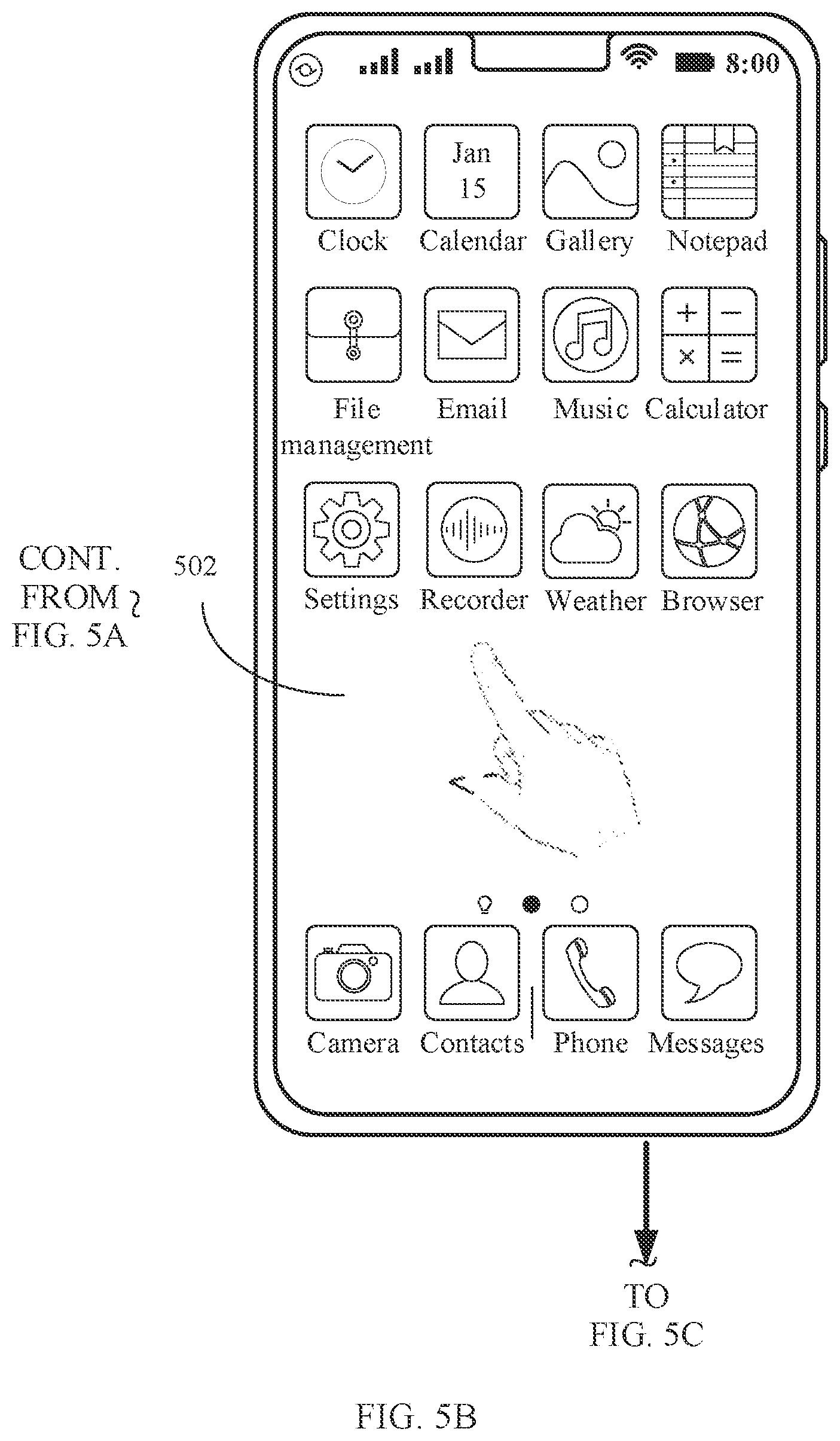 Patent US12615328 Figure 9 – Notification message display method and electronic device