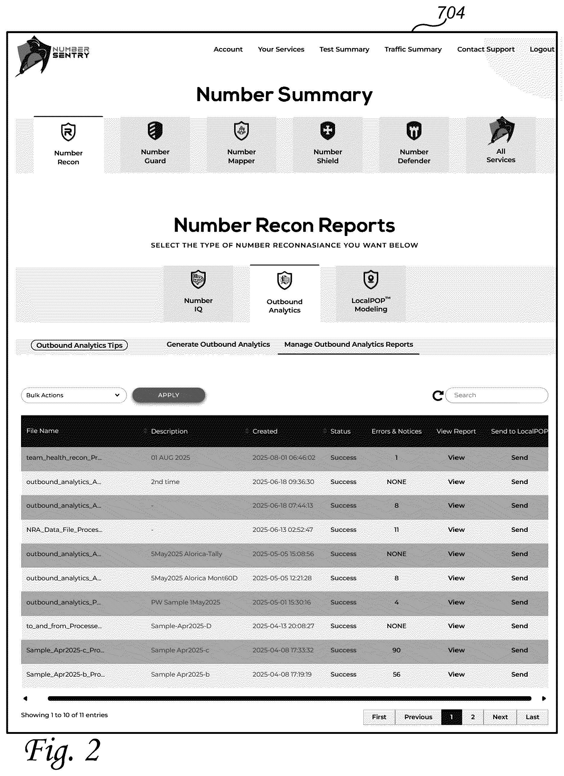 Patent US12615334 Figure 2 – Systems and methods for allocating originating calling party identifiers across telecommunications service boundaries