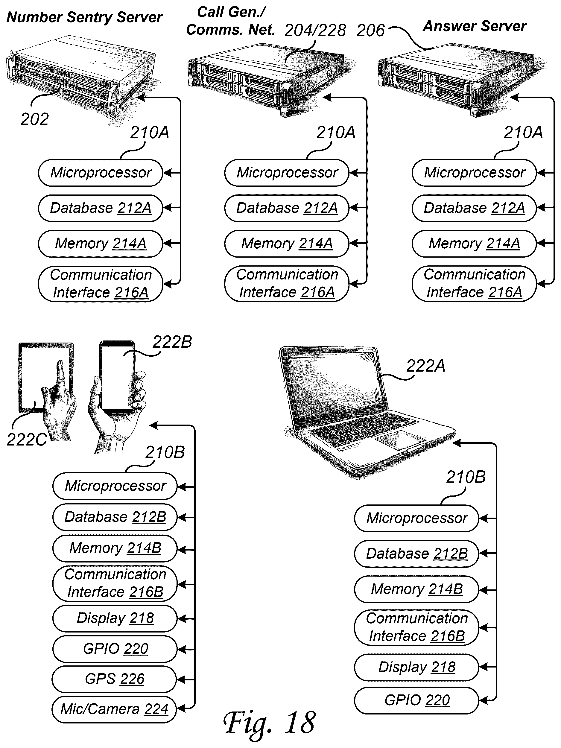 Patent US12615334 Figure 18 – Systems and methods for allocating originating calling party identifiers across telecommunications service boundaries
