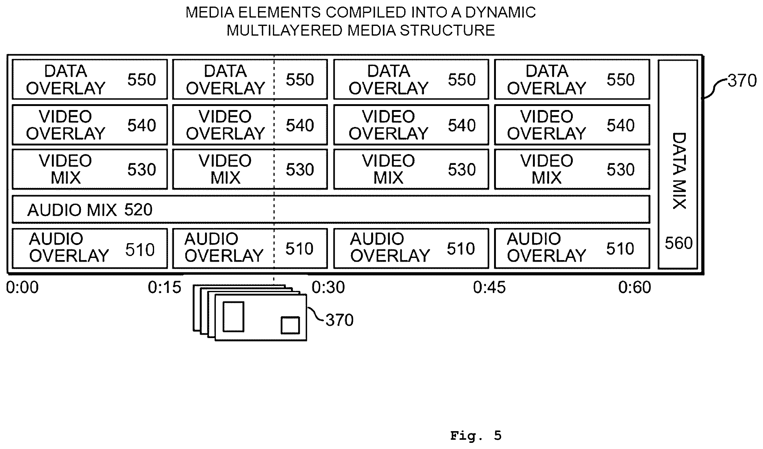 Patent US12615401 Figure 5 – Platform, system and method of generating, distributing, and interacting with layered media