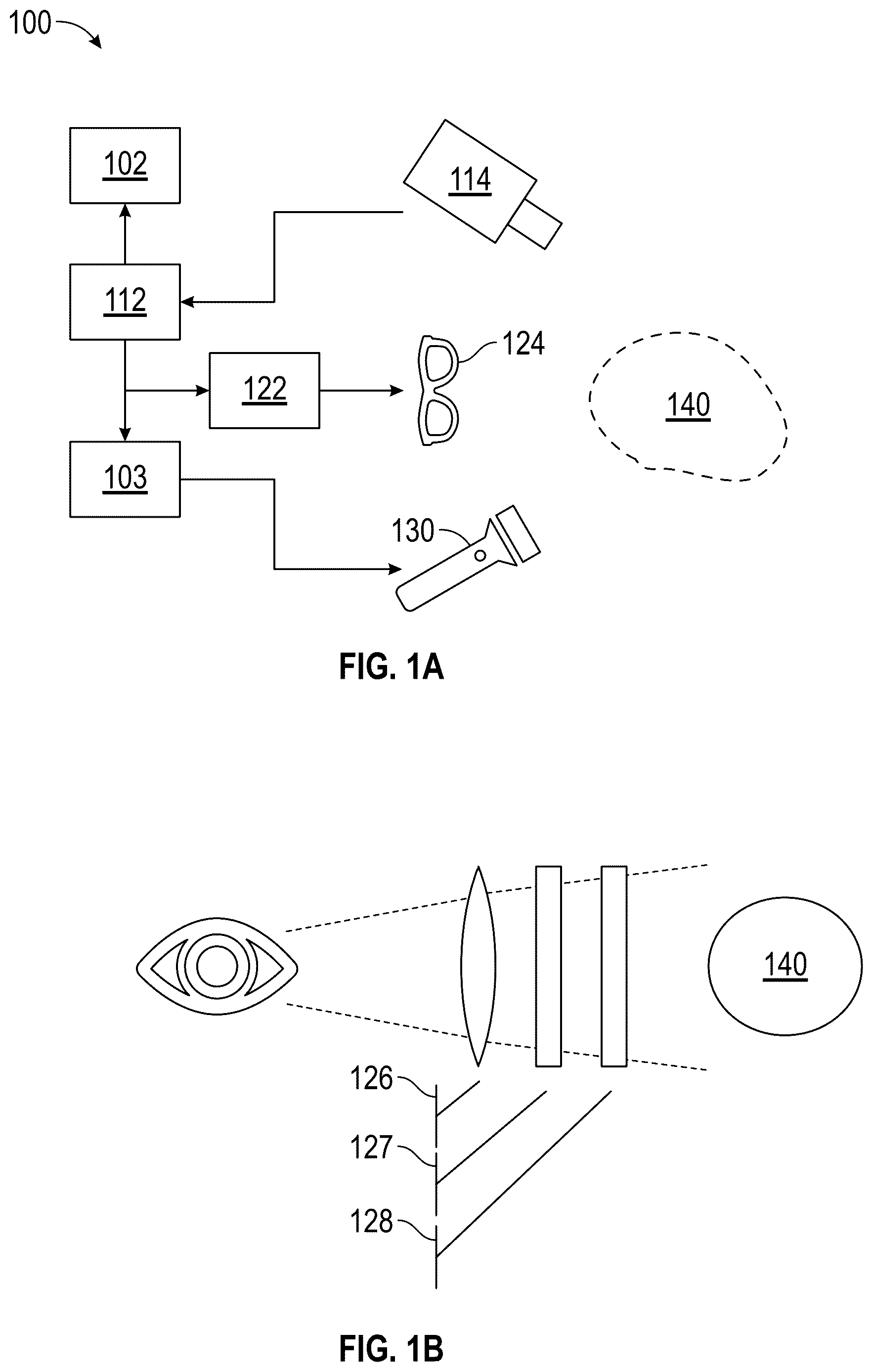 Patent US12615427 Figure 1 – Visible fluorescent viewing system
