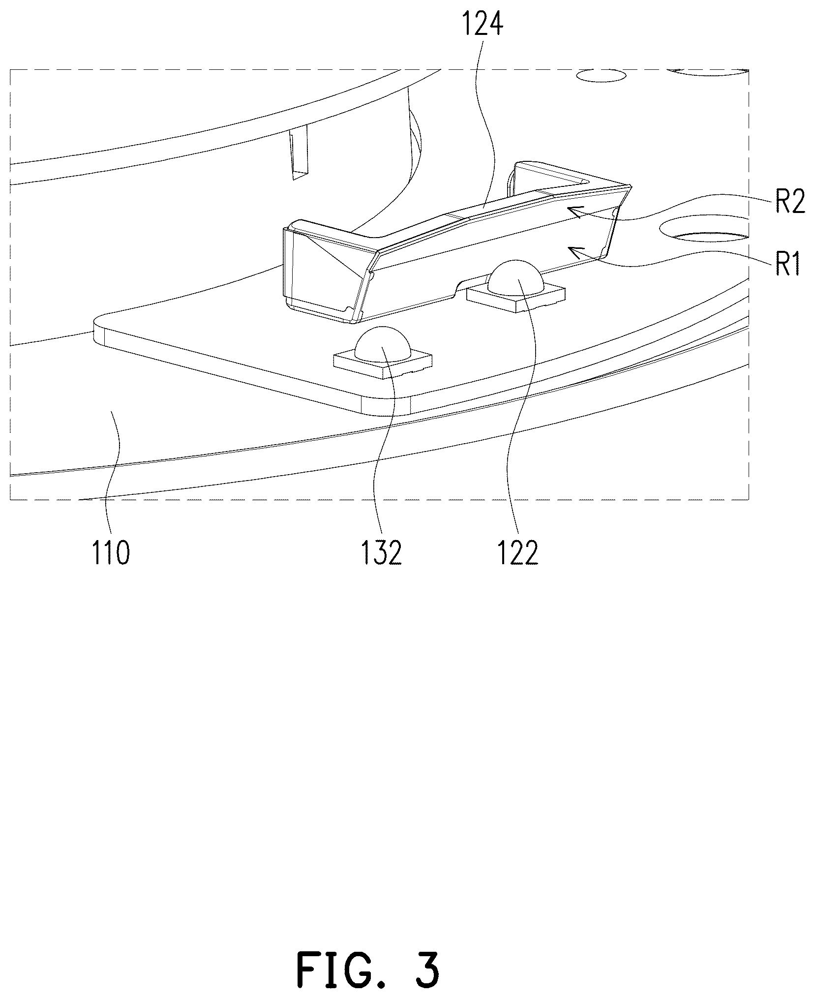 Patent US12615441 Figure 3 – Image capturing device with illumination brightness distribution and adjustment method thereof