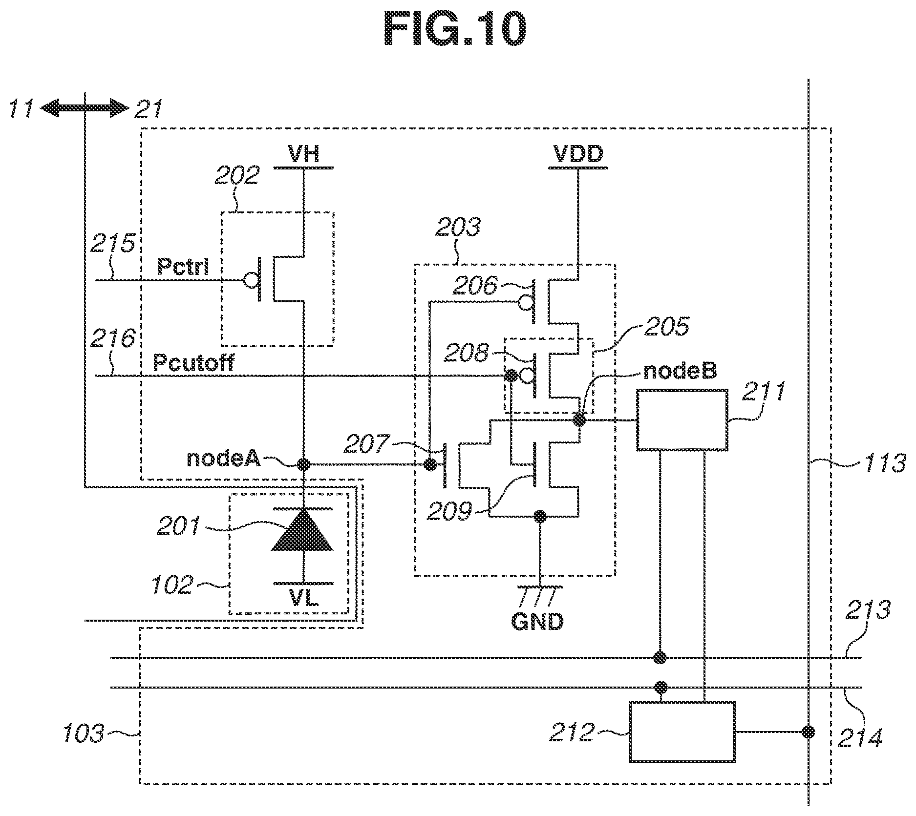 Patent US12615452 Figure 10 – Photoelectric conversion device, photoelectric conversion system, and moving body