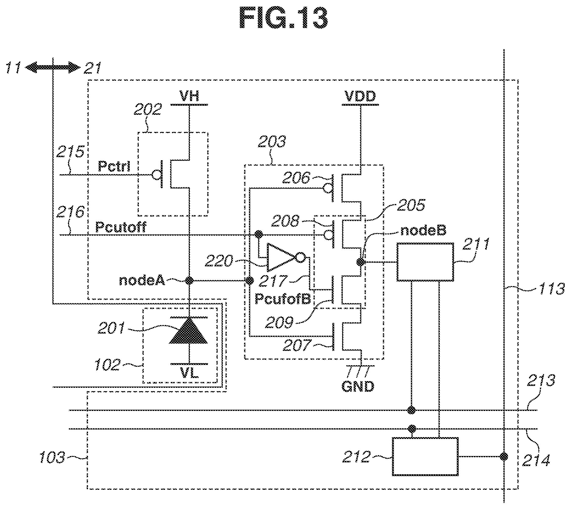 Patent US12615452 Figure 13 – Photoelectric conversion device, photoelectric conversion system, and moving body