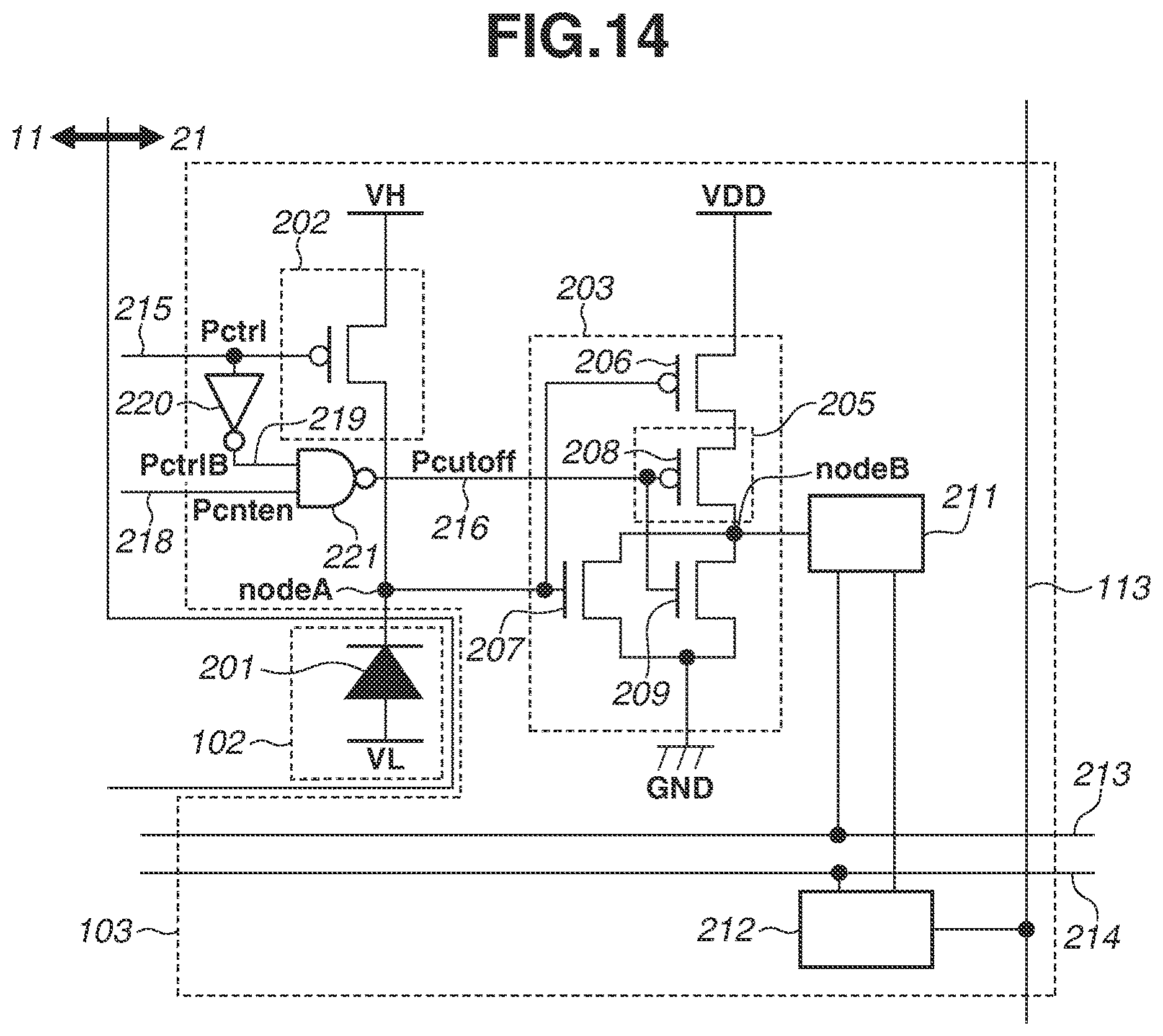 Patent US12615452 Figure 14 – Photoelectric conversion device, photoelectric conversion system, and moving body