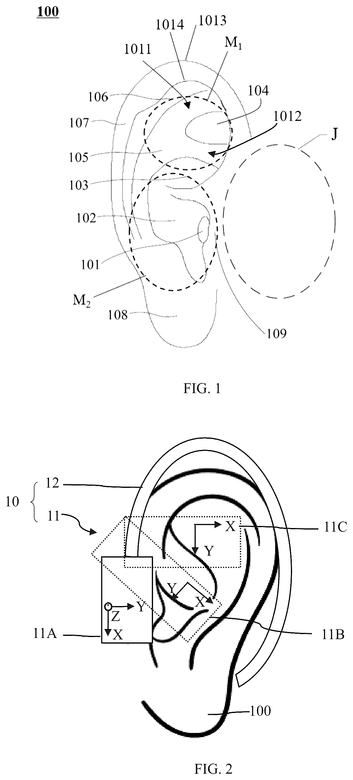 Patent US12615465 Figure 1 – Earphones