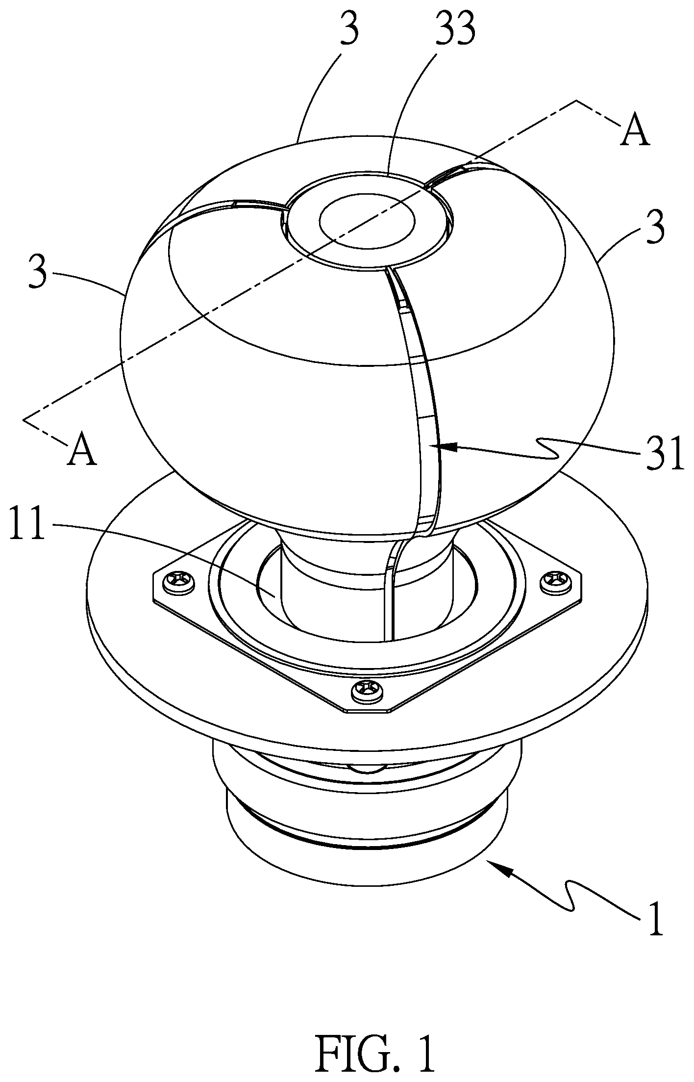 Patent US12615475 Figure 1 – Structure of loudspeaker
