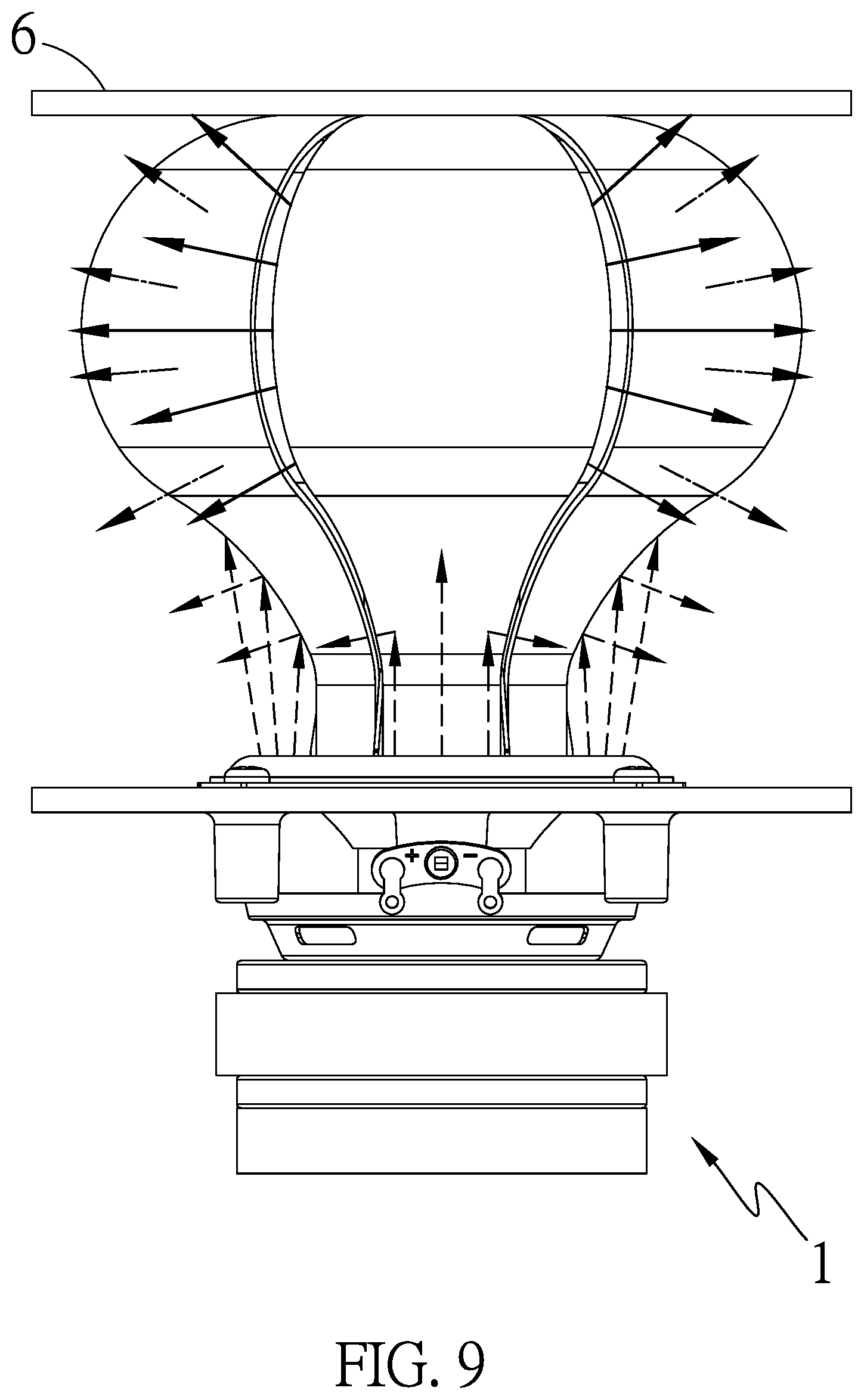 Patent US12615475 Figure 9 – Structure of loudspeaker