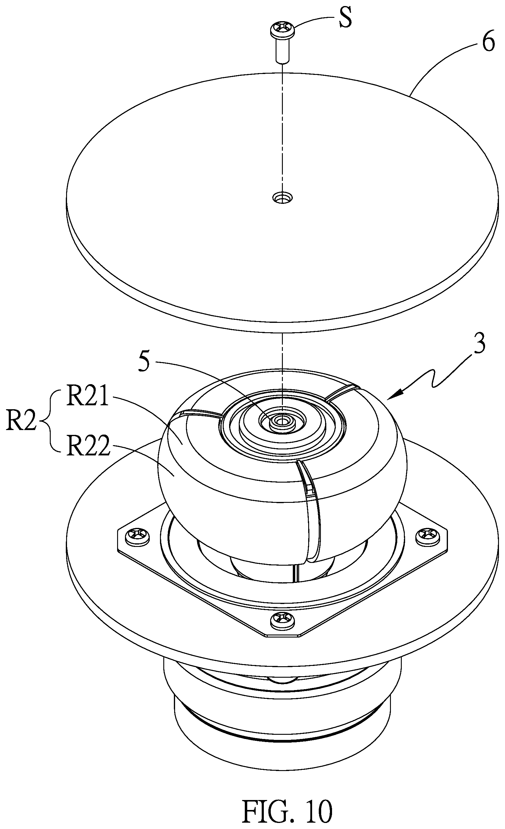 Patent US12615475 Figure 10 – Structure of loudspeaker