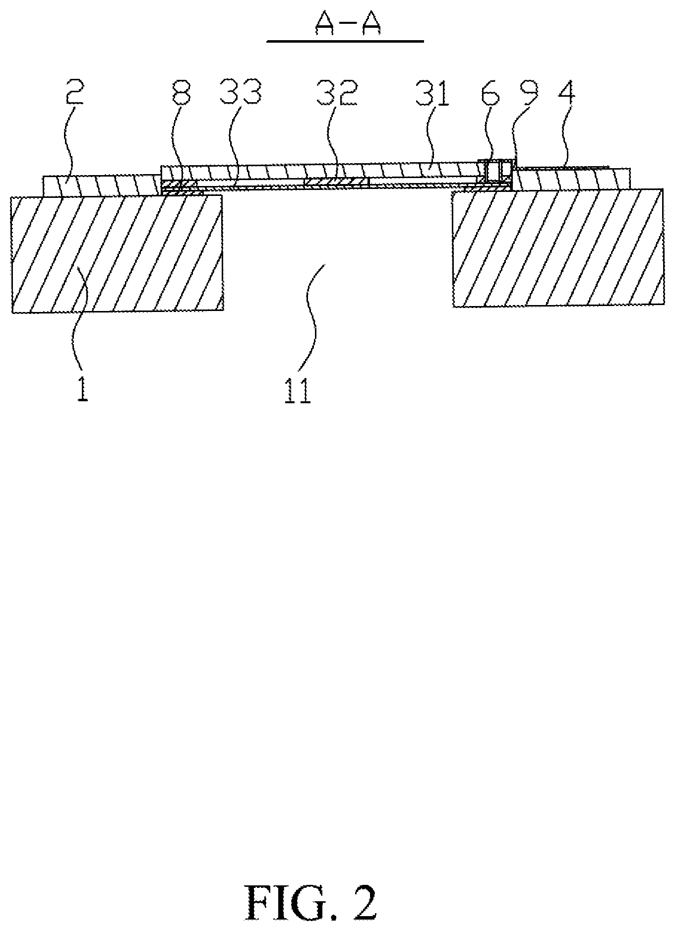 Patent US12615481 Figure 2 – MEMS microphone