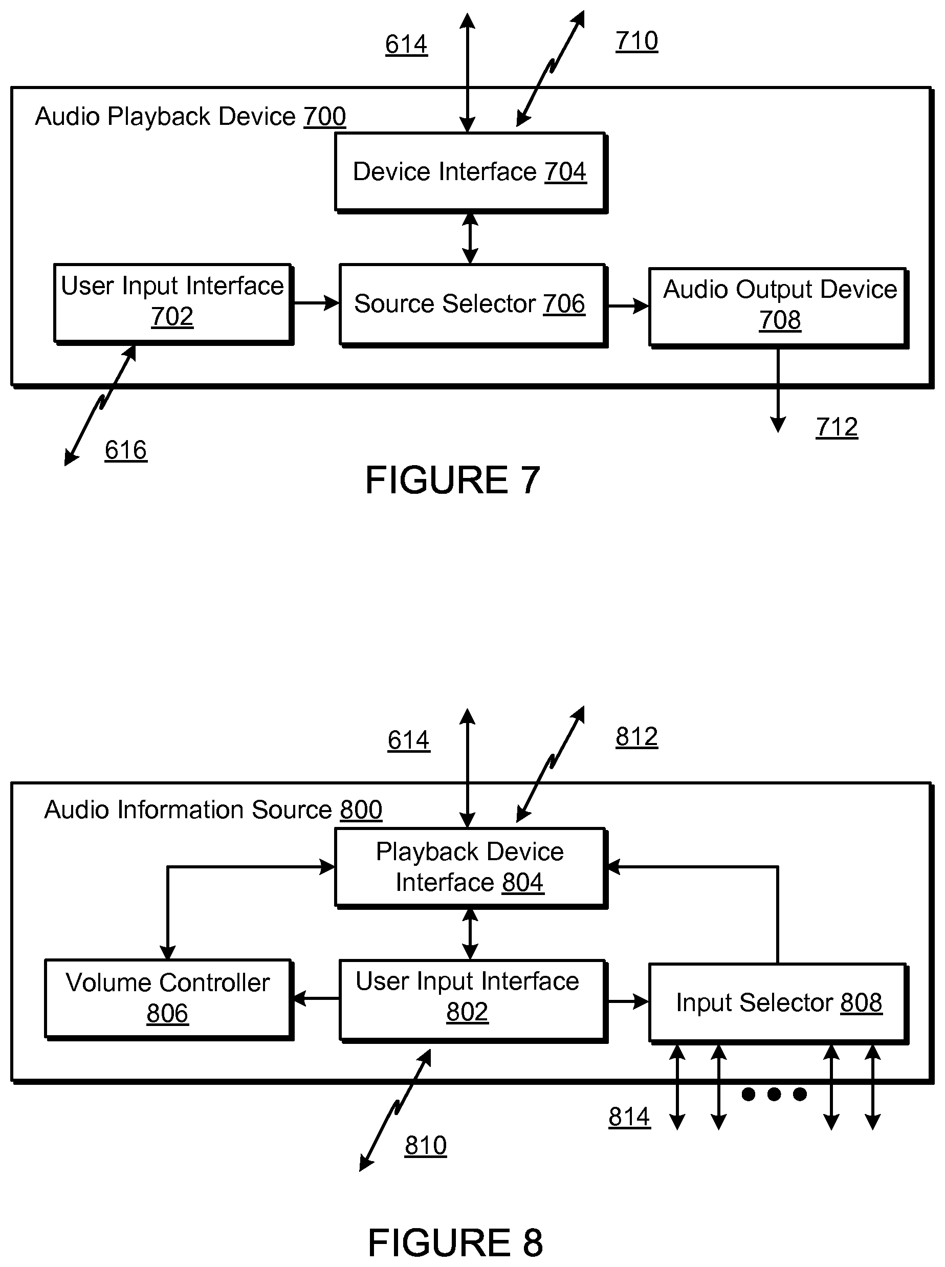 Patent US12615484 Figure 7 – Network device for media playback