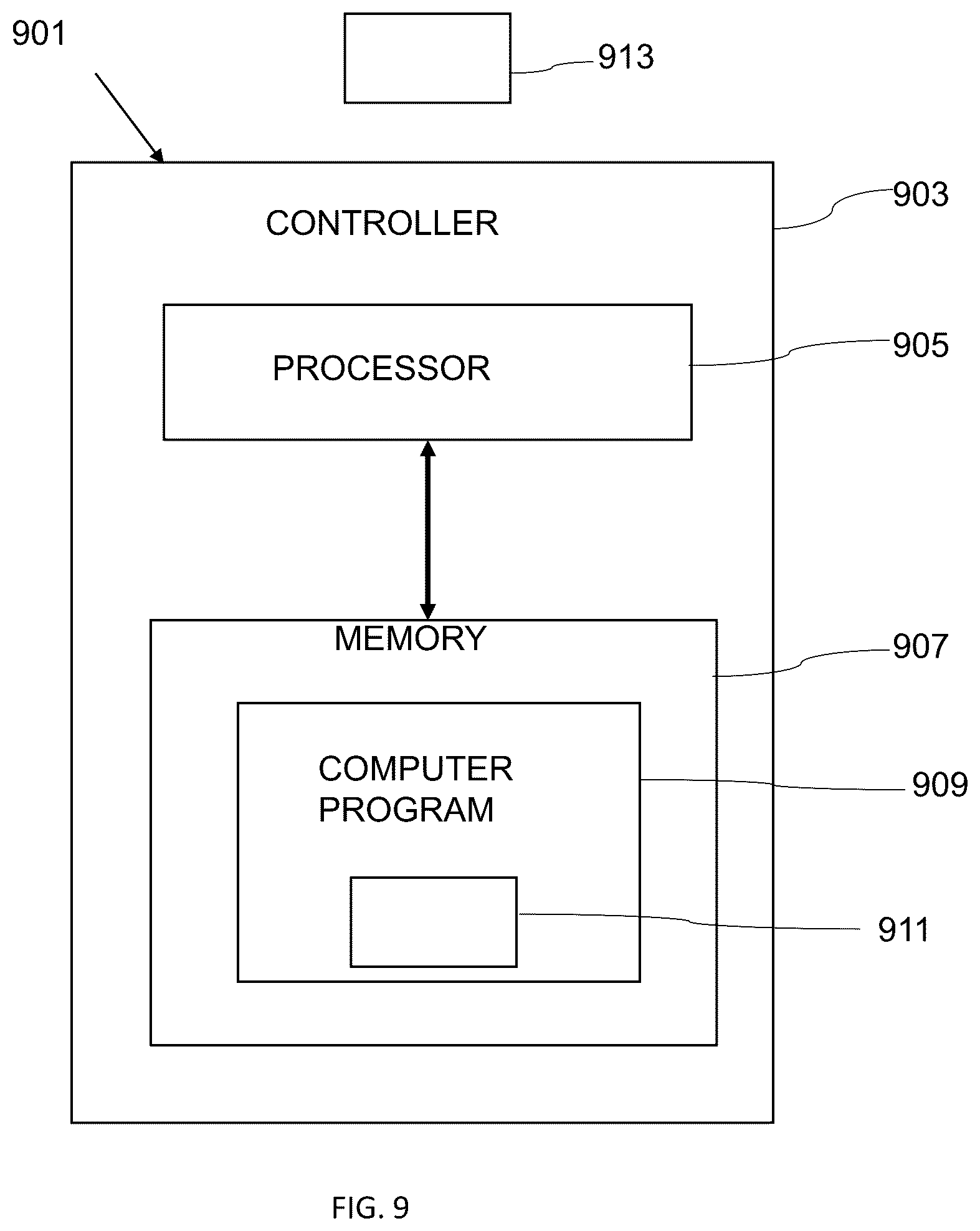 Patent US12615488 Figure 8 – Apparatus, method, and computer program for adjusting noise control processing