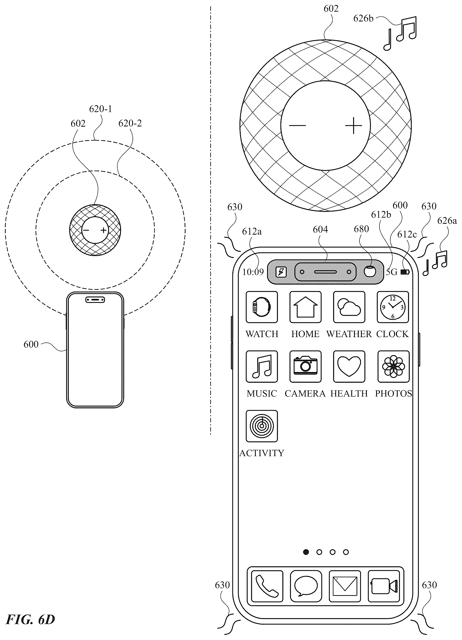 Patent US12615491 Figure 14 – Interfaces for device interactions