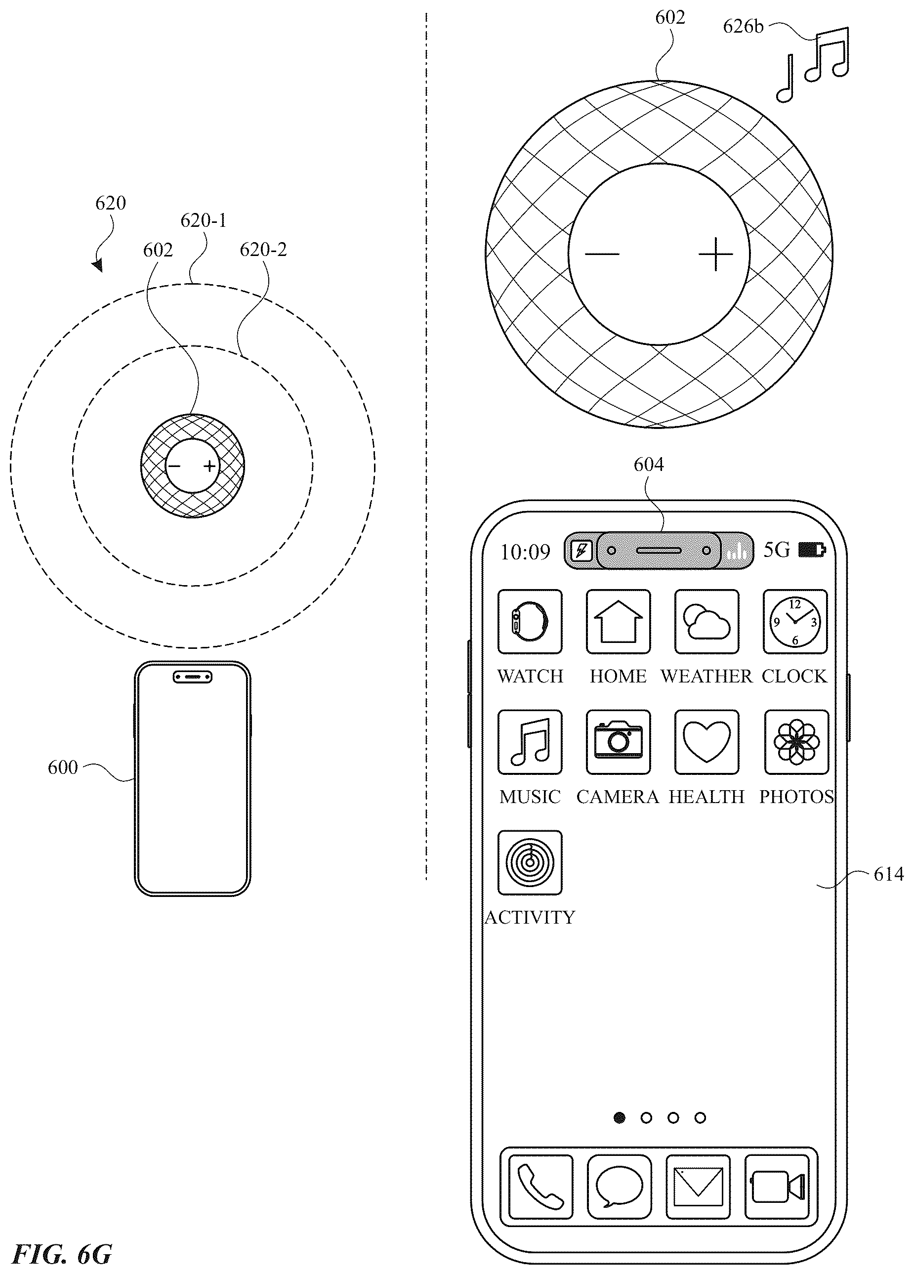 Patent US12615491 Figure 17 – Interfaces for device interactions