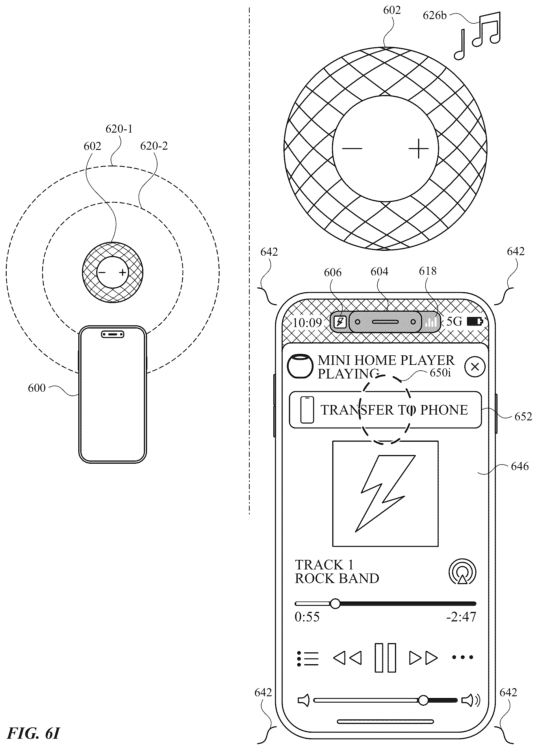 Patent US12615491 Figure 19 – Interfaces for device interactions