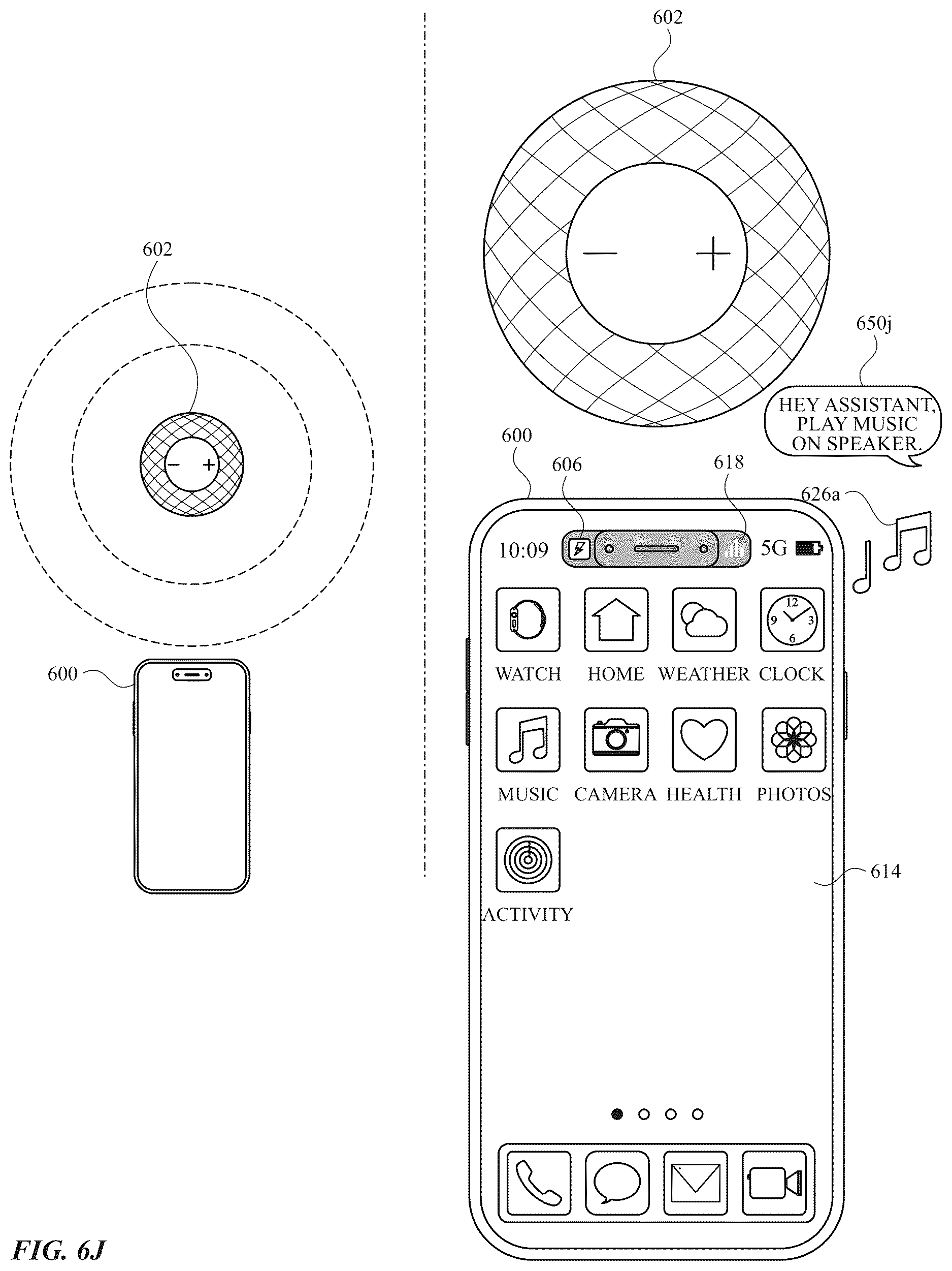 Patent US12615491 Figure 20 – Interfaces for device interactions