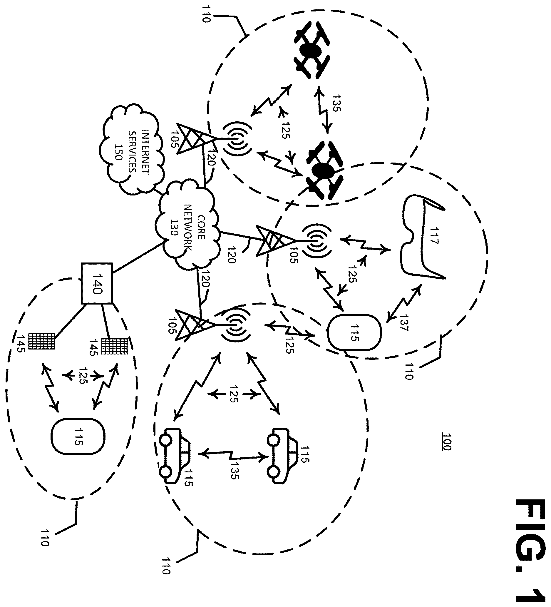 Patent US12615545 Figure 1 – Adaptive buffer status reporting