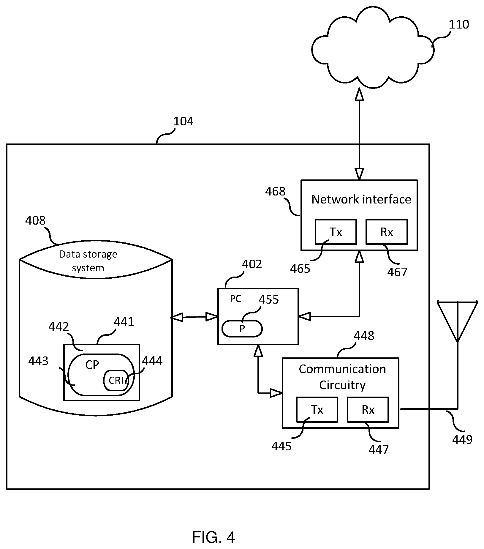 Patent US12615549 Figure 4 – Traffic load management