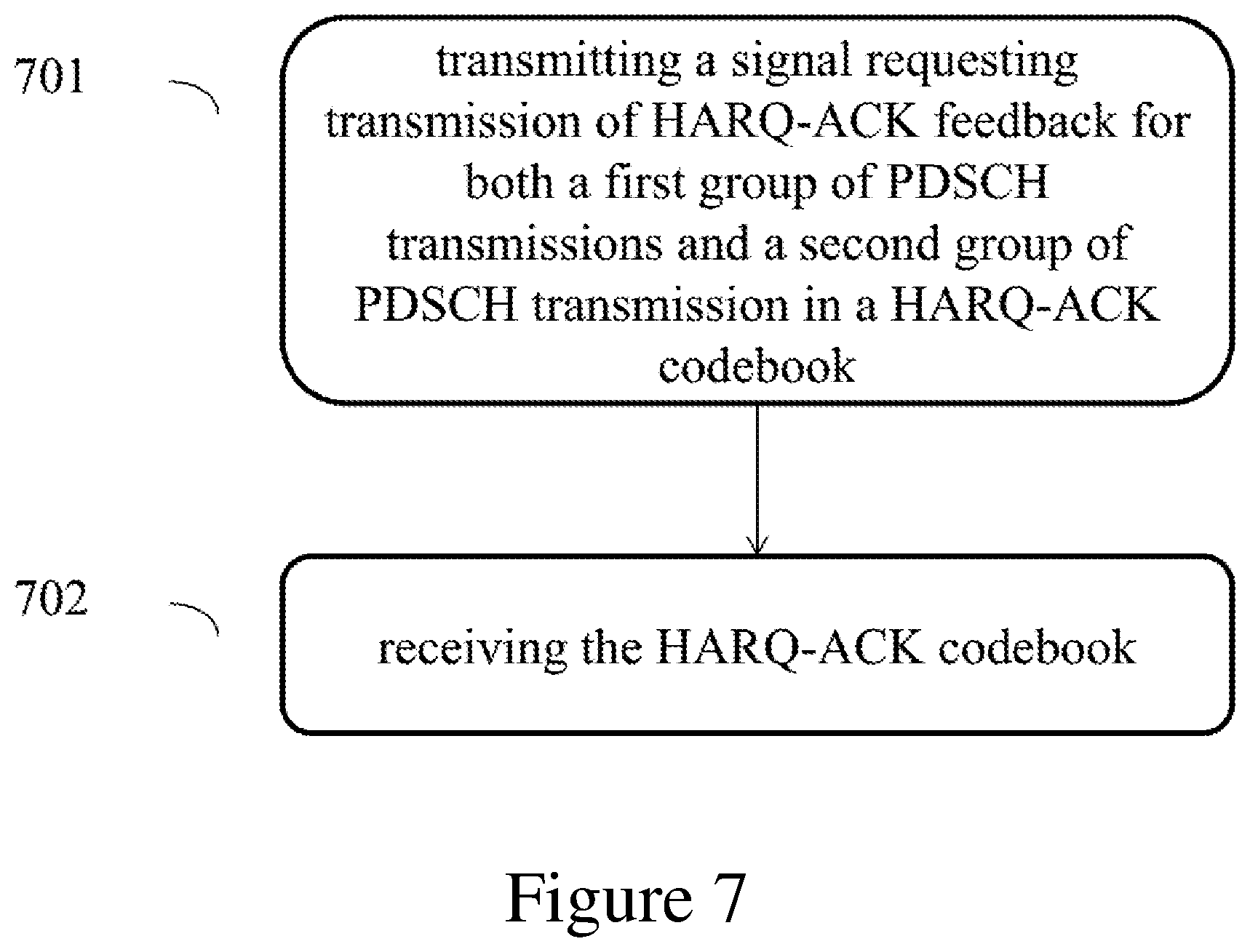 Patent US12615634 Figure 7 – Method and apparatus for determining HARQ-ACK codebook