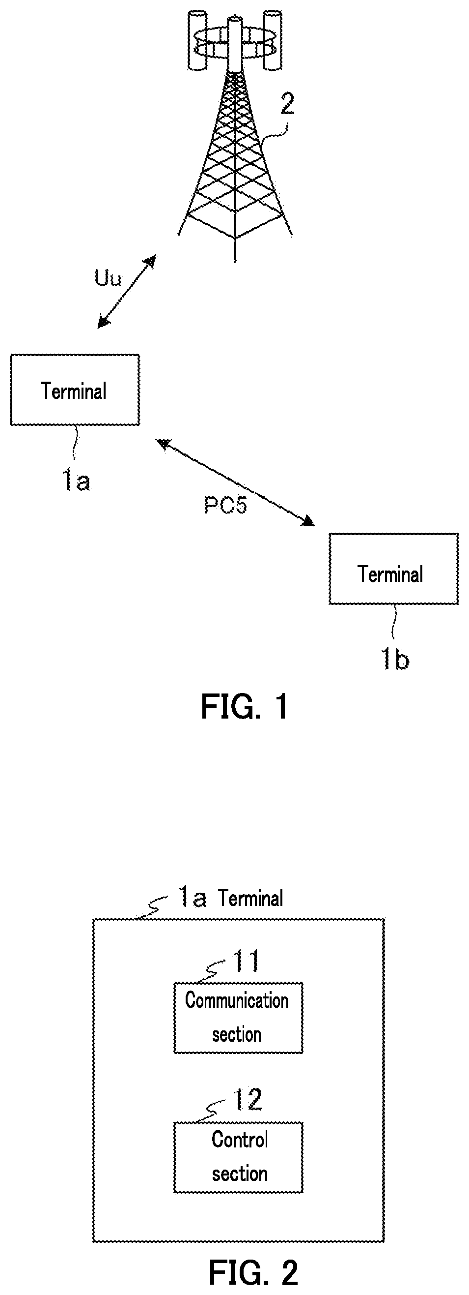 Patent US12615638 Figure 1 – Terminal and communication method
