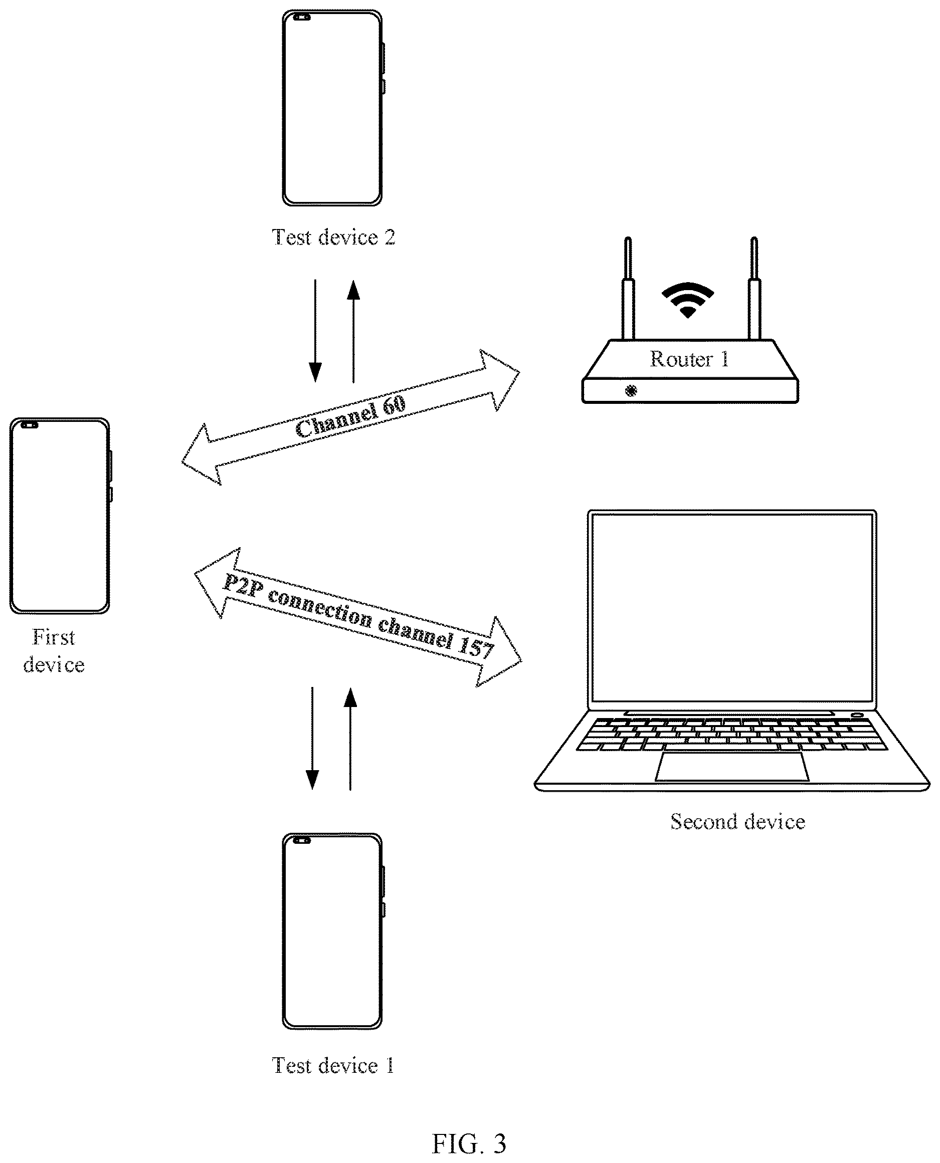 Patent US12615676 Figure 4 – Wi-Fi P2P connection method, electronic device, program product, and medium