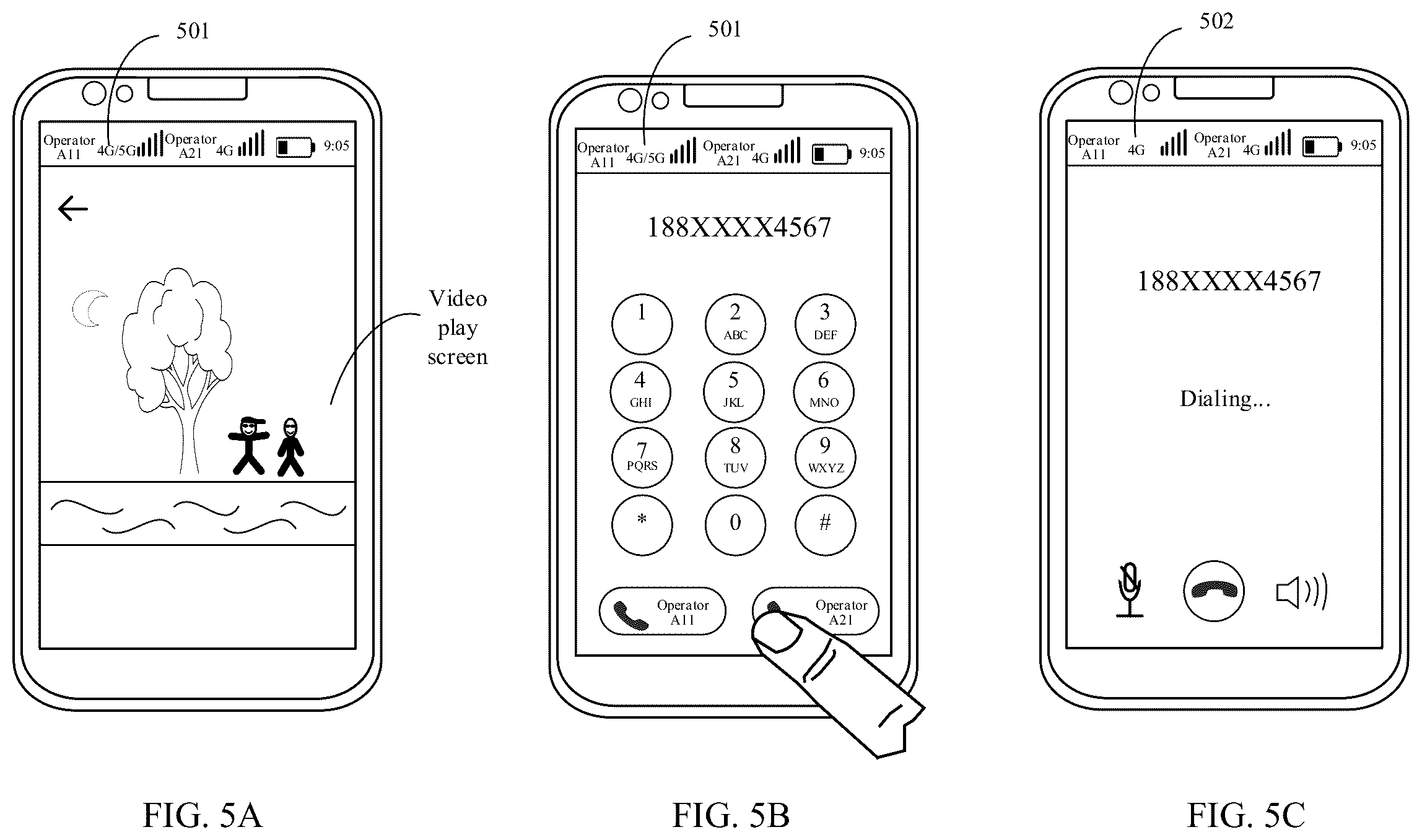 Patent US12615680 Figure 8 – Network access method and terminal