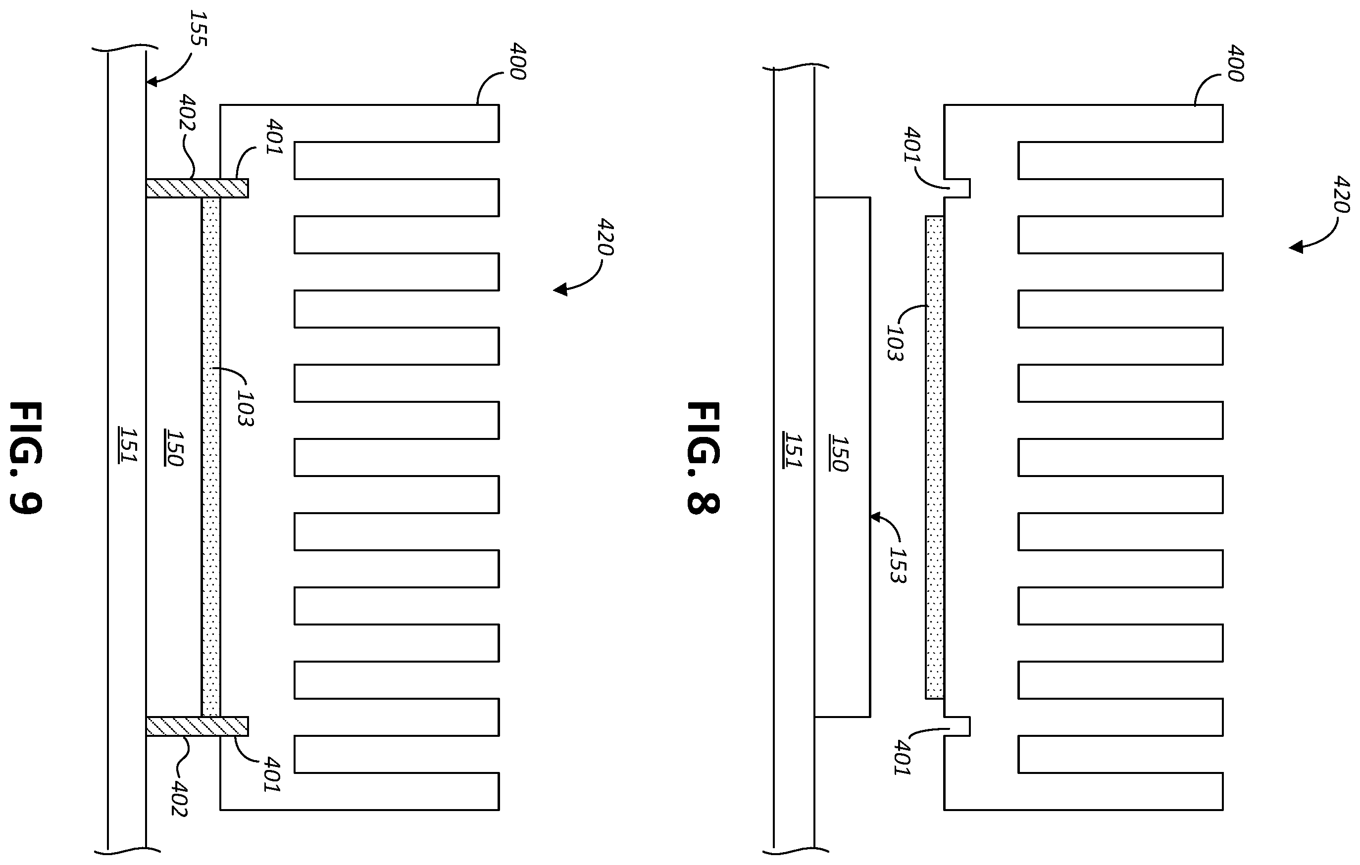 Patent US12615707 Figure 5 – Confinement and protection of a thermal interface material between a heat sink and an electronic device