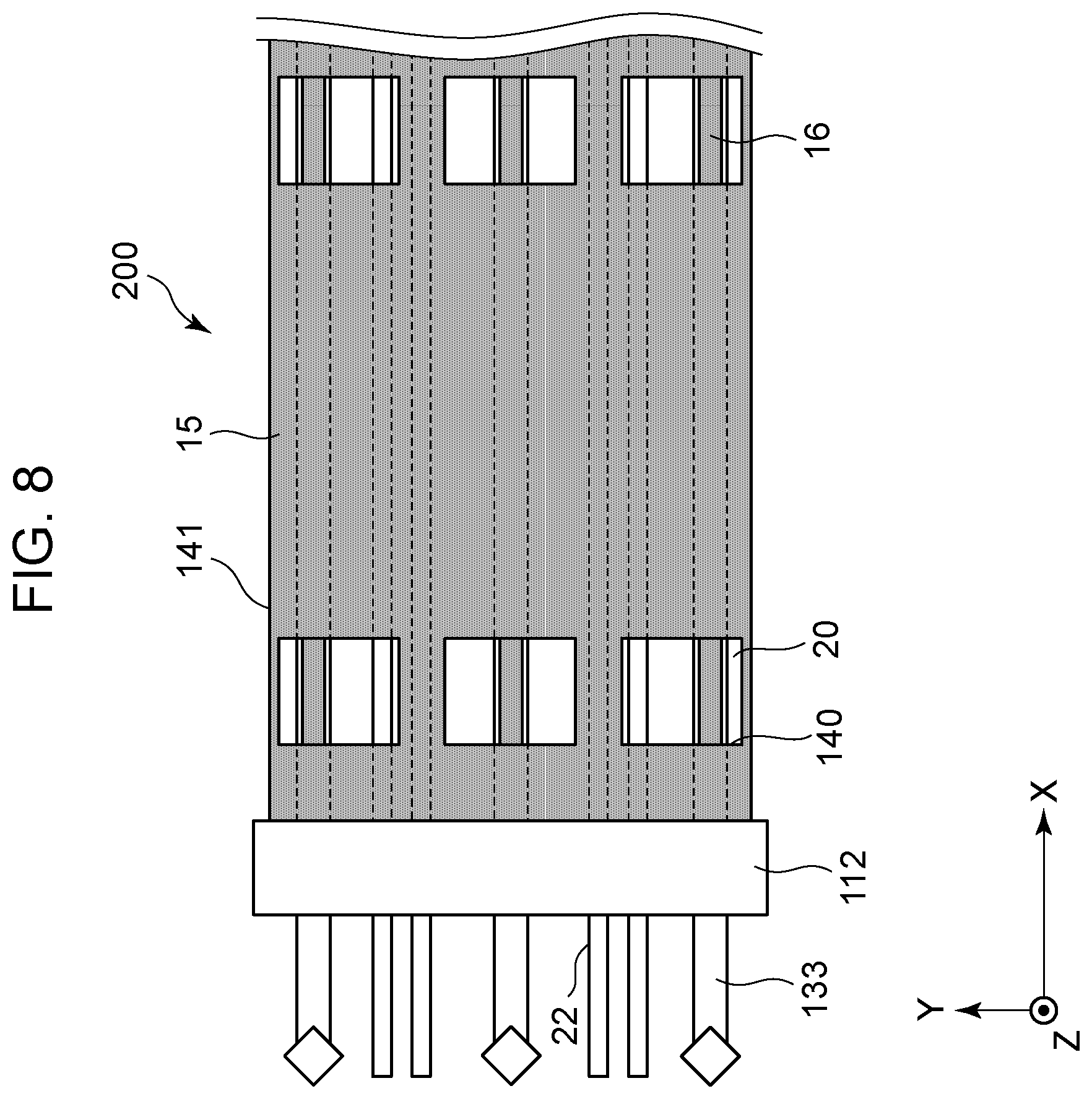 Patent US12615710 Figure 8 – Wiring board, manufacturing method, electronic module, electronic unit, and electronic device