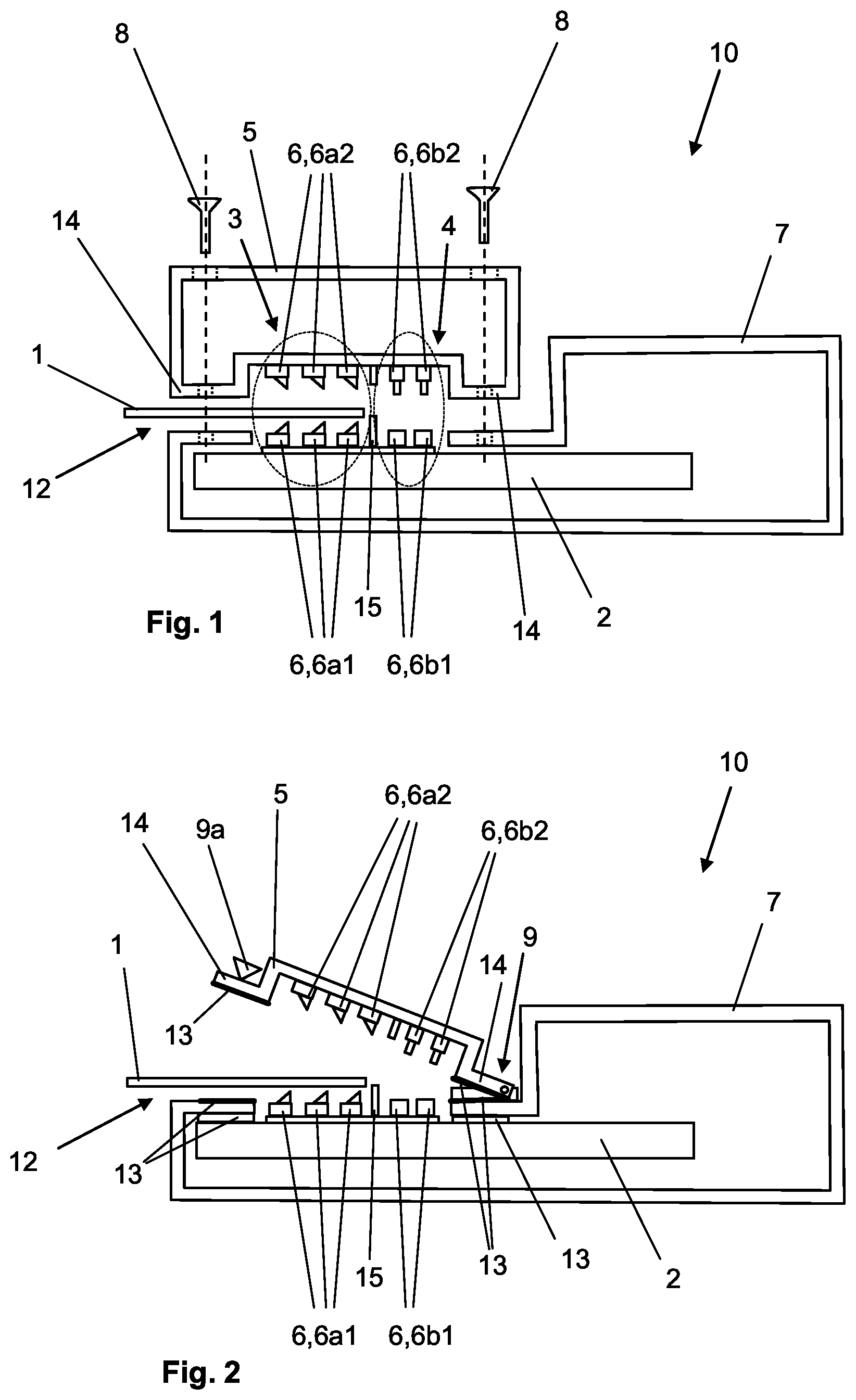 Patent US12615715 Figure 1 – Connection interface for connecting a flexible printed circuit board