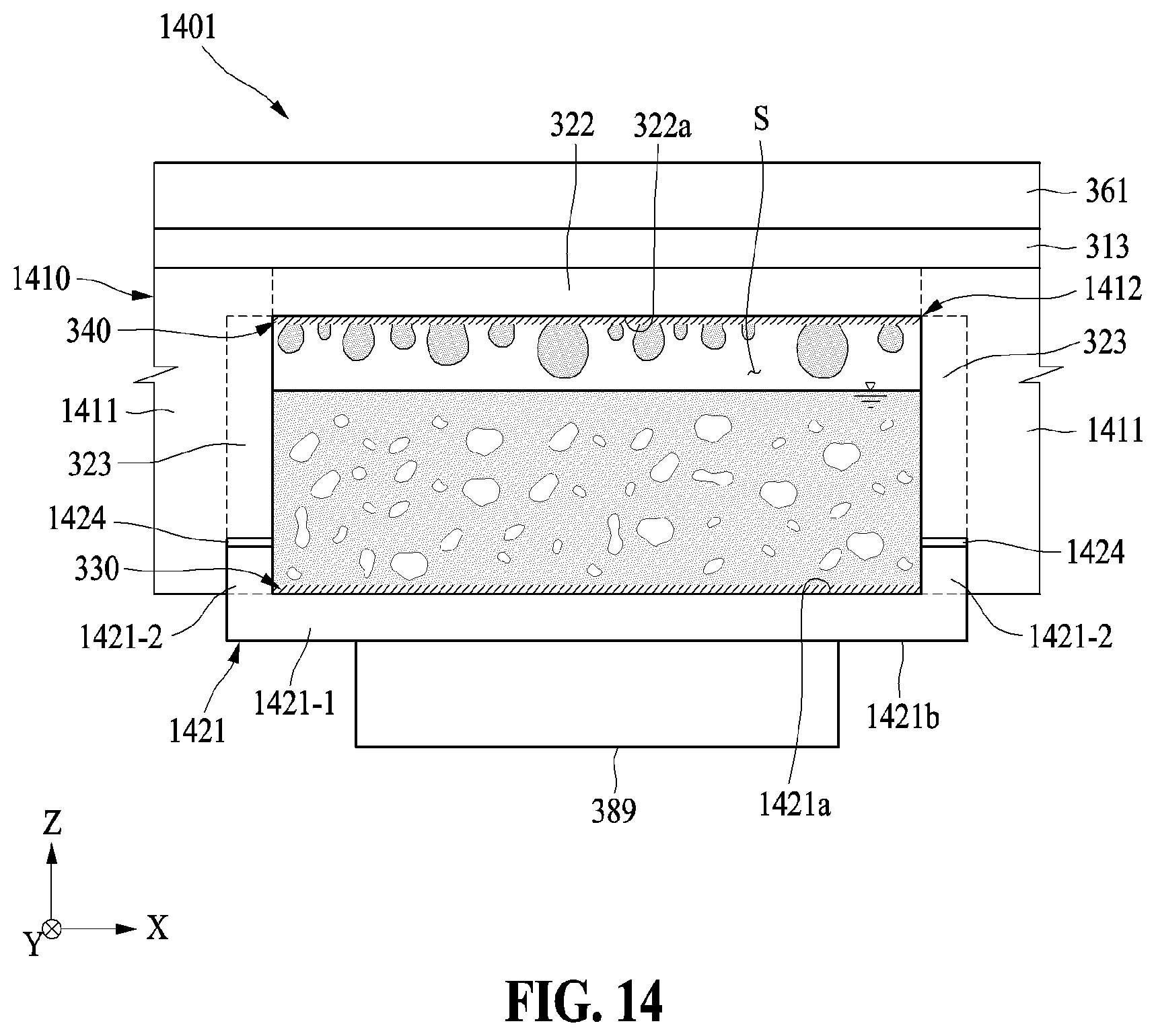 Patent US12615743 Figure 16 – Electronic device comprising thermal management chamber using boiling