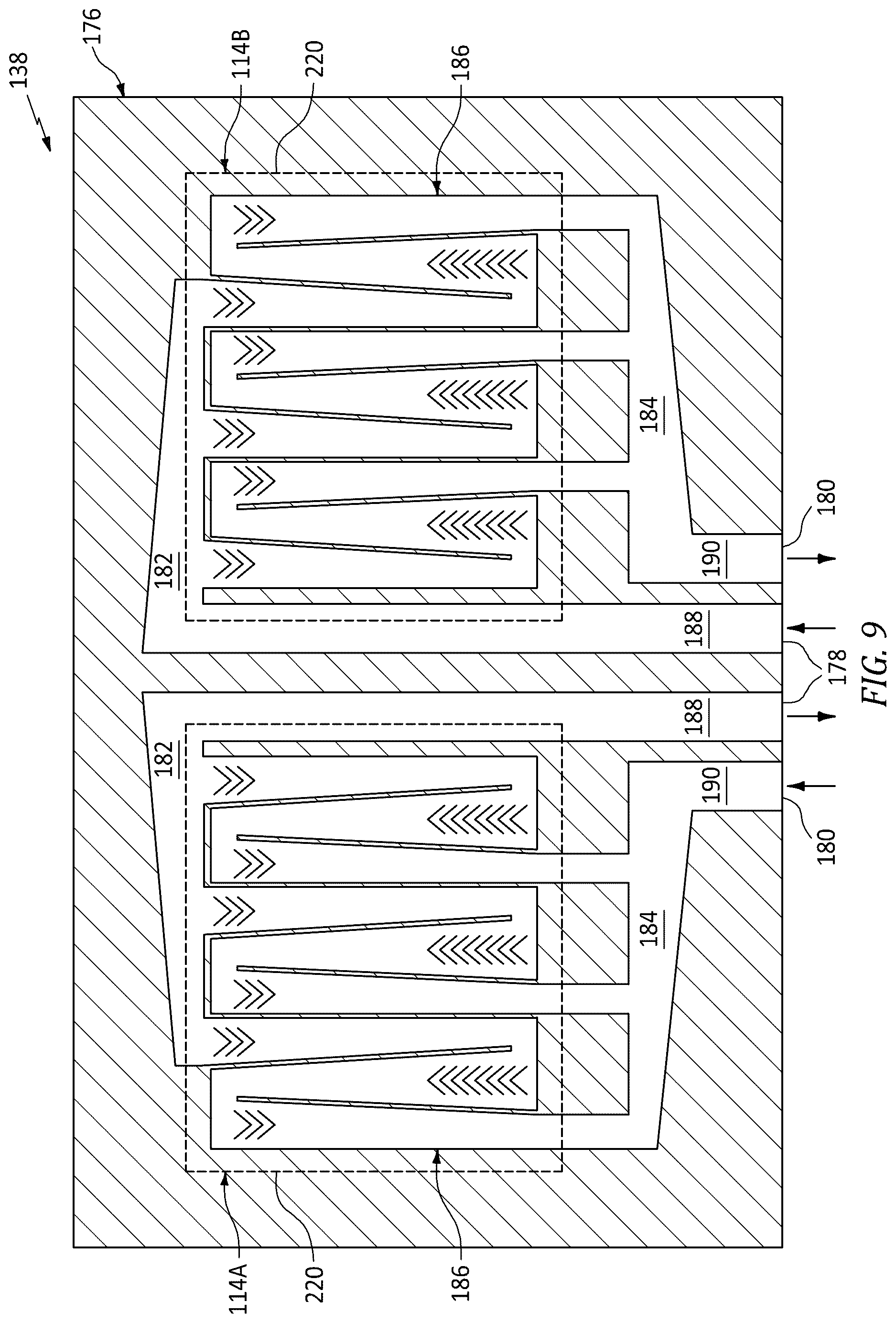 Patent US12615746 Figure 9 – Electric machine cooling plate for aircraft powerplant