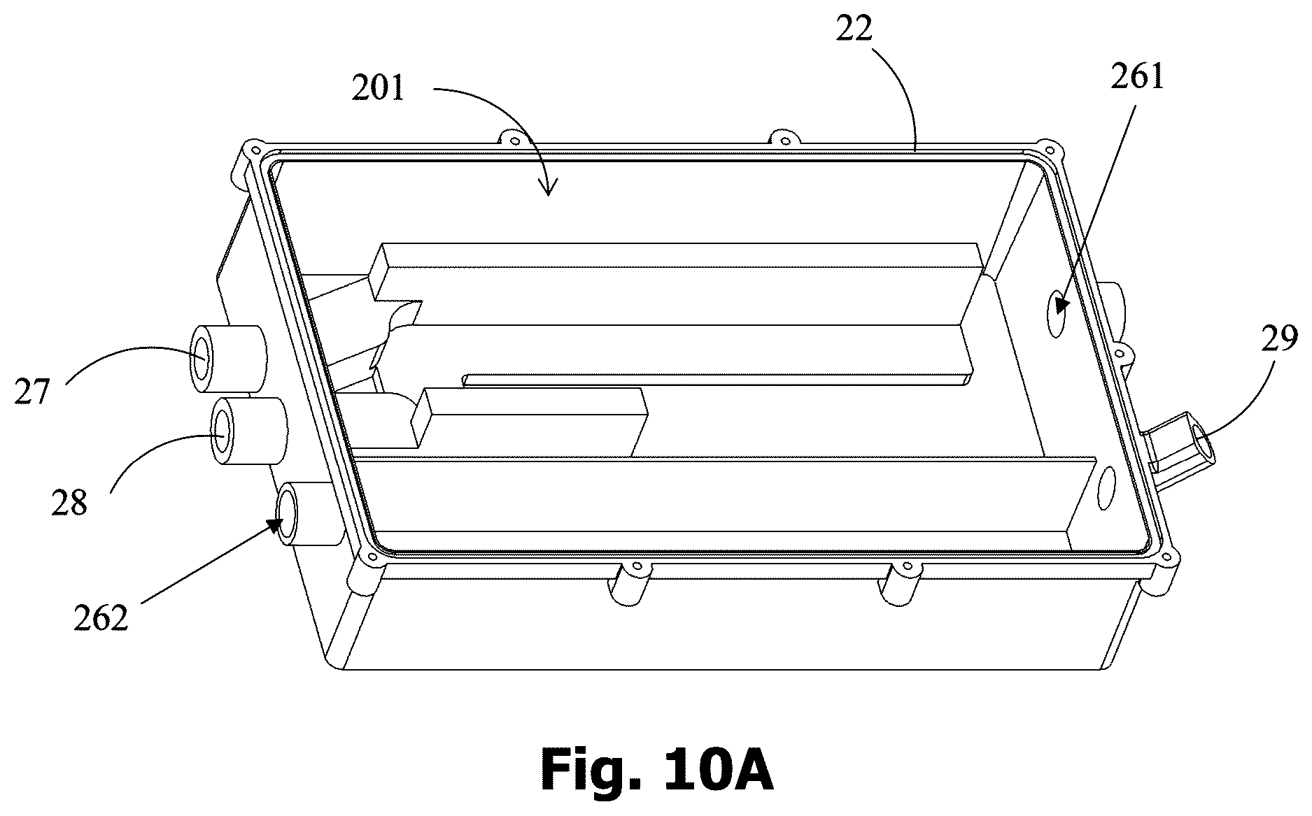 Patent US12615749 Figure 10 – On board power device and thermal management system