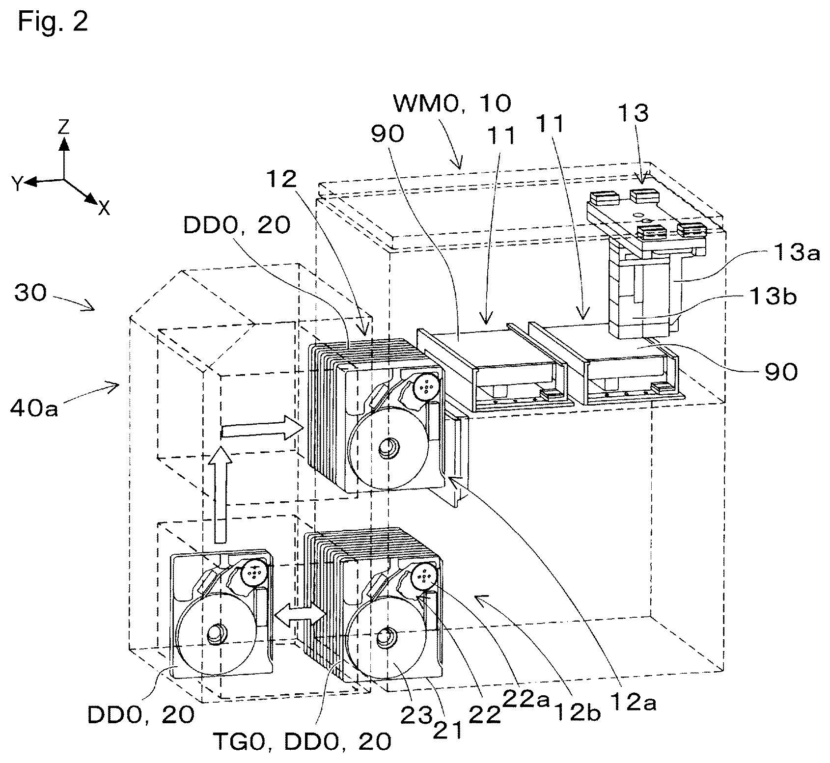 Patent US12615751 Figure 2 – Device management apparatus, substrate work machine, and device management method