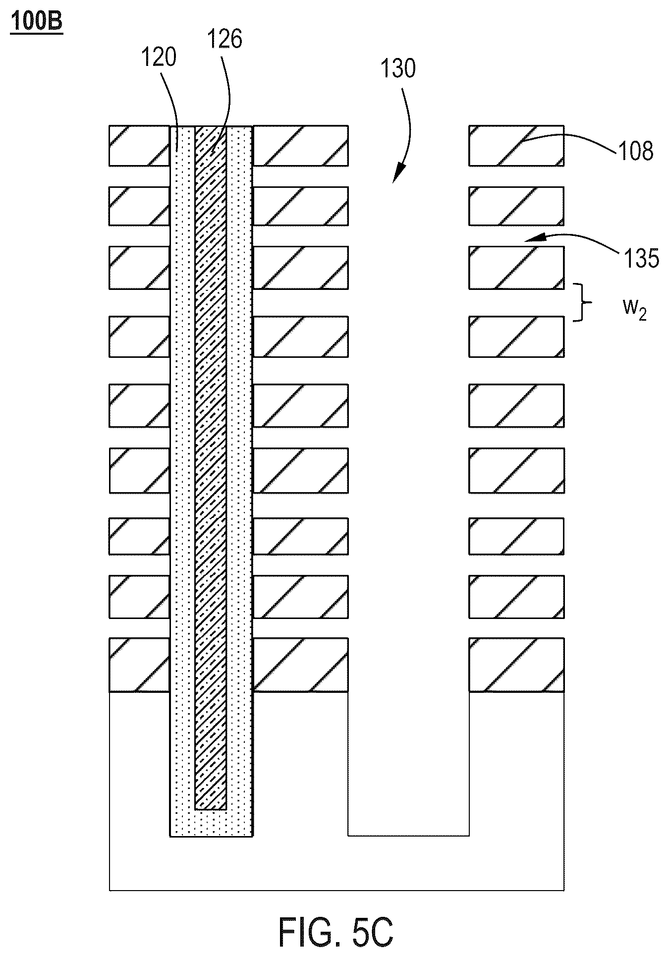 Patent US12615757 Figure 10 – Semiconductor isolation bridge for three-dimensional dynamic random-access memory