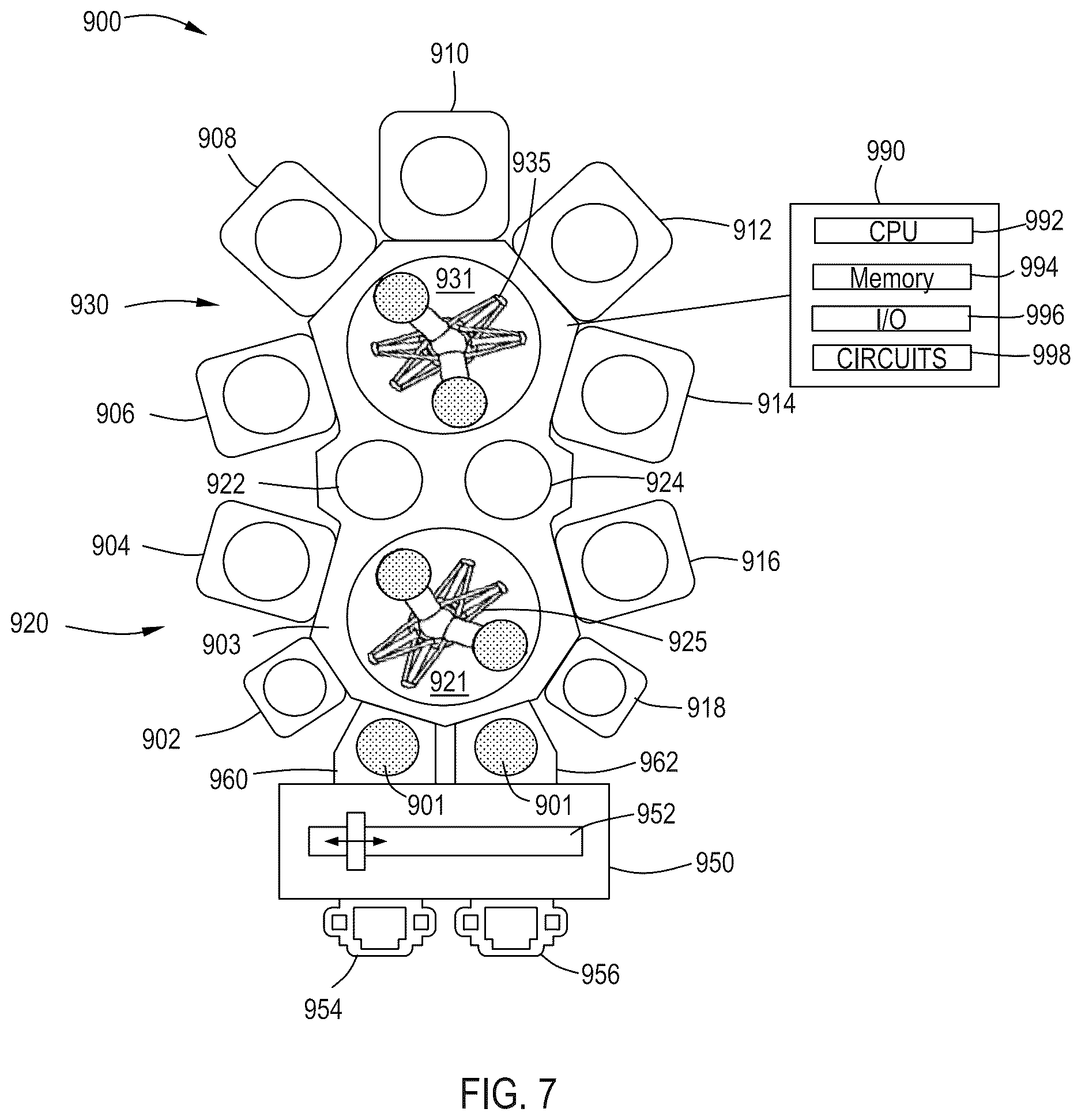 Patent US12615757 Figure 13 – Semiconductor isolation bridge for three-dimensional dynamic random-access memory