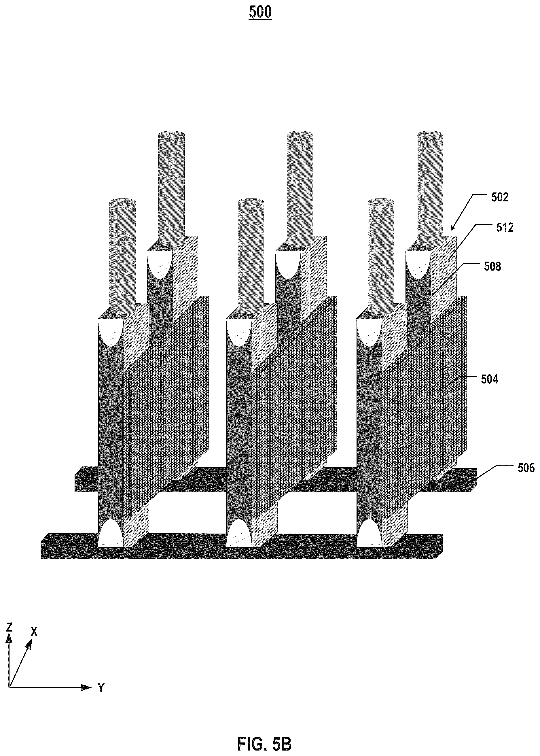 Patent US12615760 Figure 6 – Vertical transistors and methods for forming the same