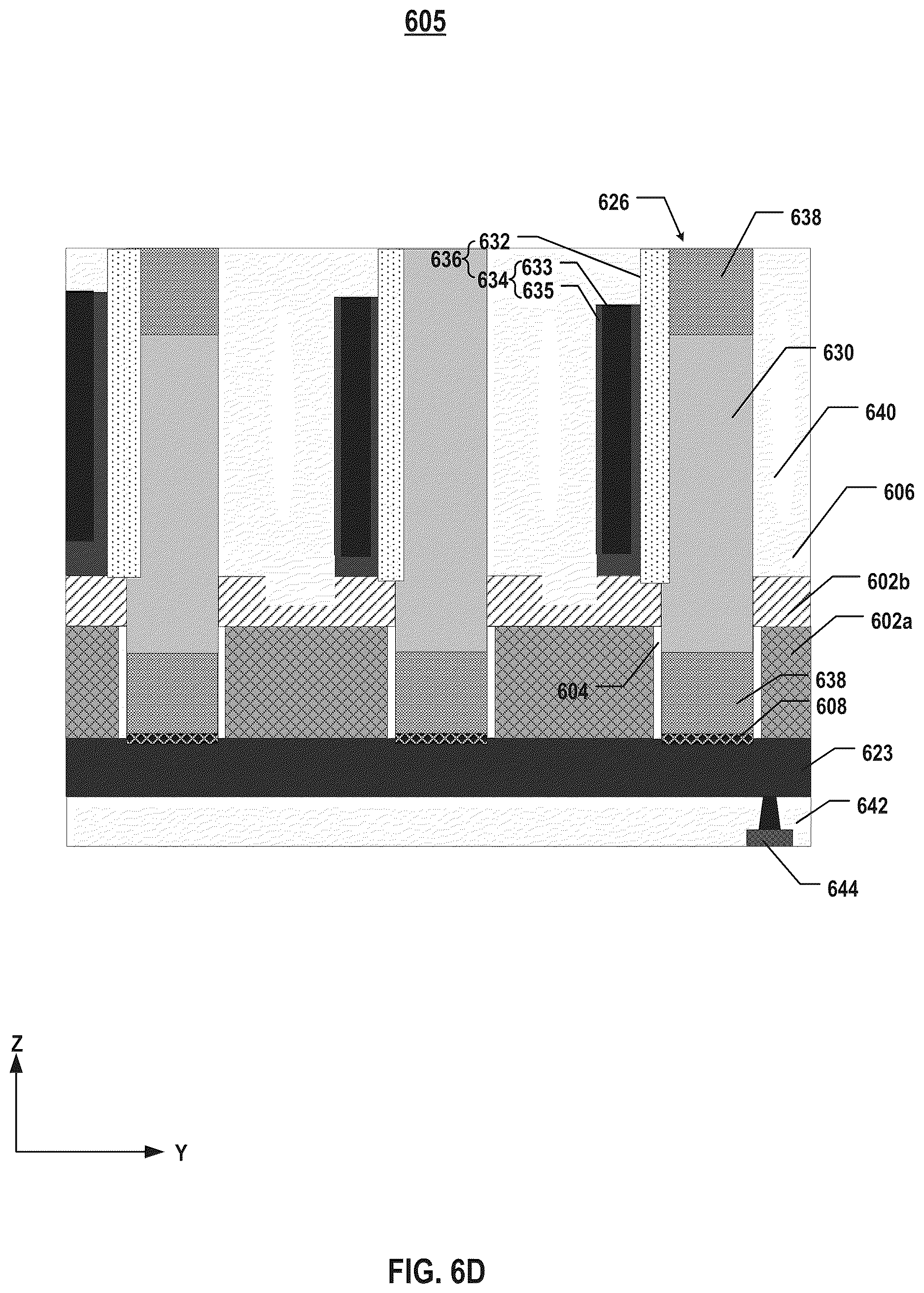 Patent US12615760 Figure 10 – Vertical transistors and methods for forming the same