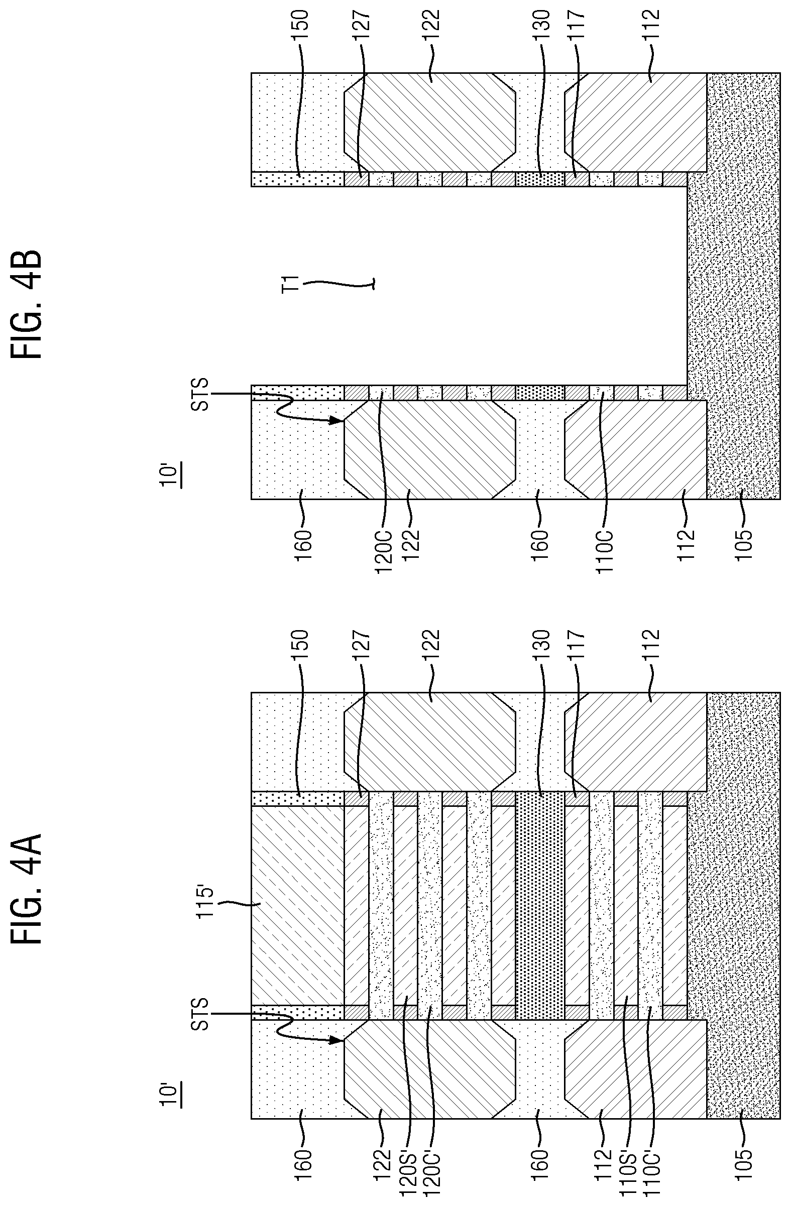 Patent US12615767 Figure 5 – Multi-stack nanosheet structure including semiconductor device
