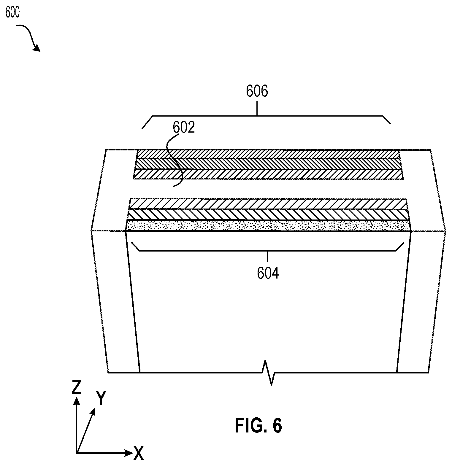 Patent US12615773 Figure 7 – Three-dimensional NAND memory device with reduced resistance-capacitance delay