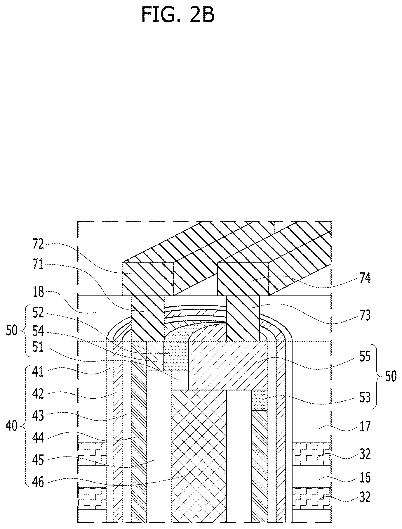 Patent US12615776 Figure 3 – Three dimensional semiconductor device having a back-gate electrode