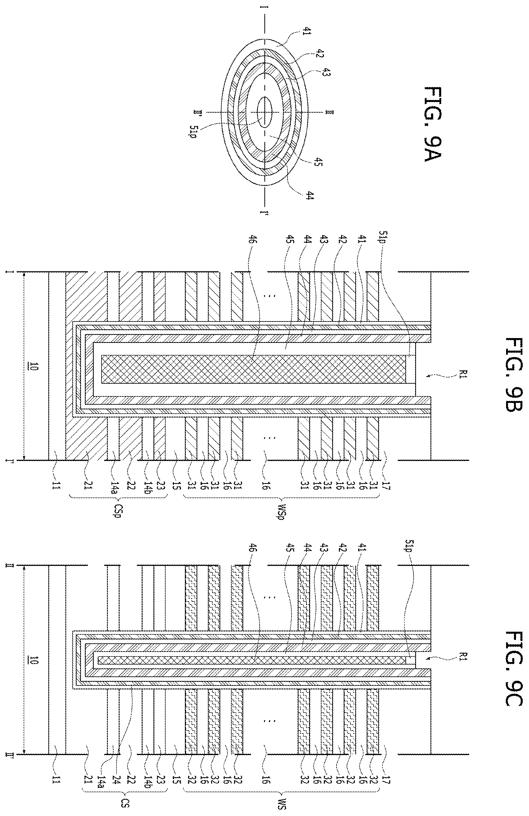 Patent US12615776 Figure 10 – Three dimensional semiconductor device having a back-gate electrode