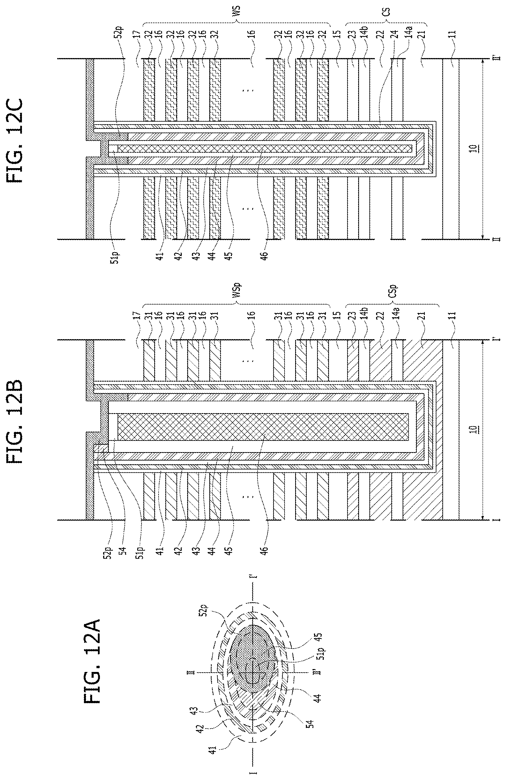 Patent US12615776 Figure 13 – Three dimensional semiconductor device having a back-gate electrode