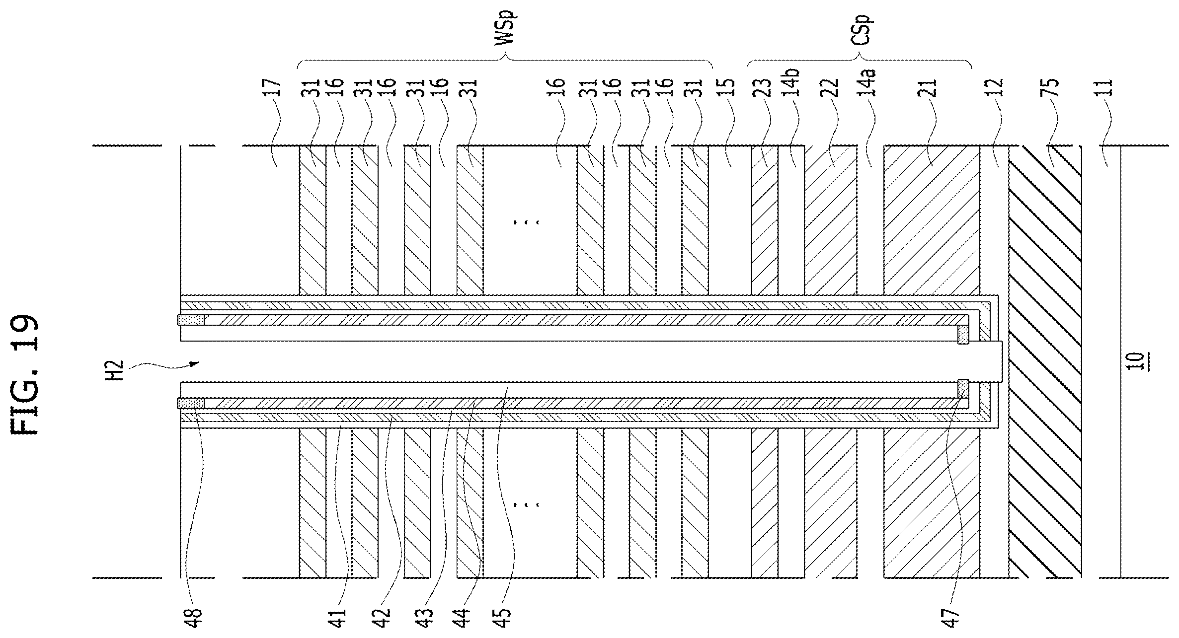 Patent US12615776 Figure 20 – Three dimensional semiconductor device having a back-gate electrode
