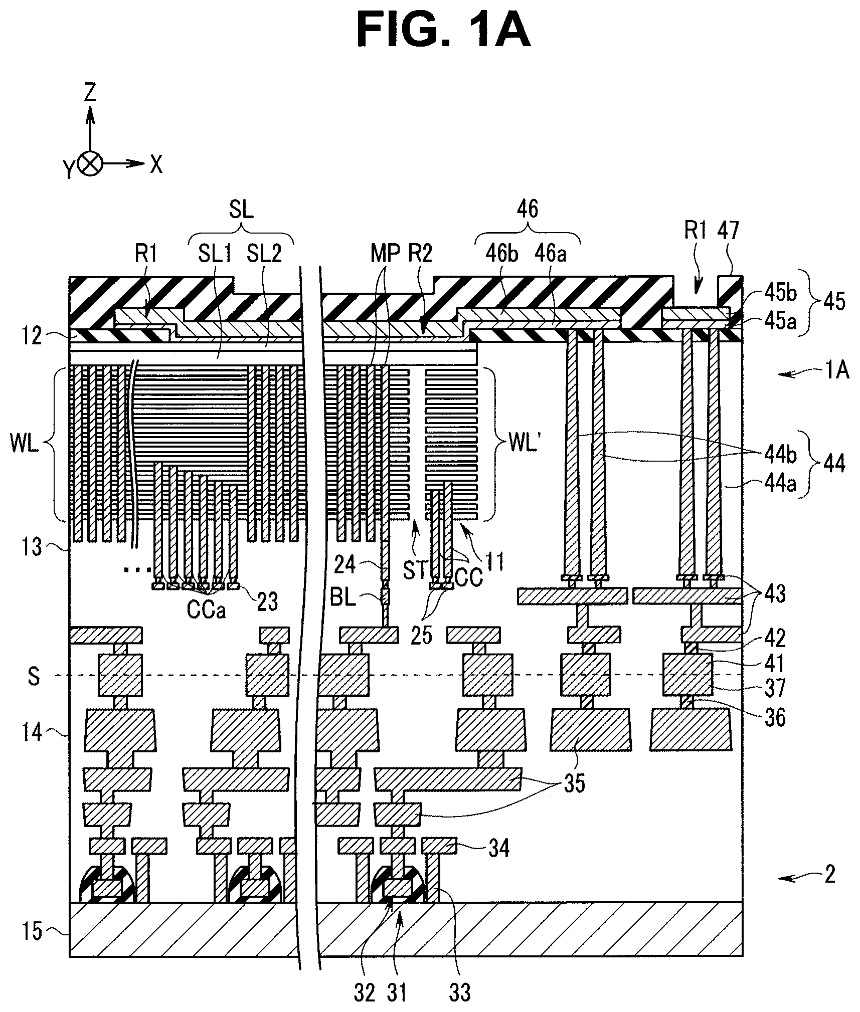 Patent US12615778 Figure 2 – Semiconductor storage device