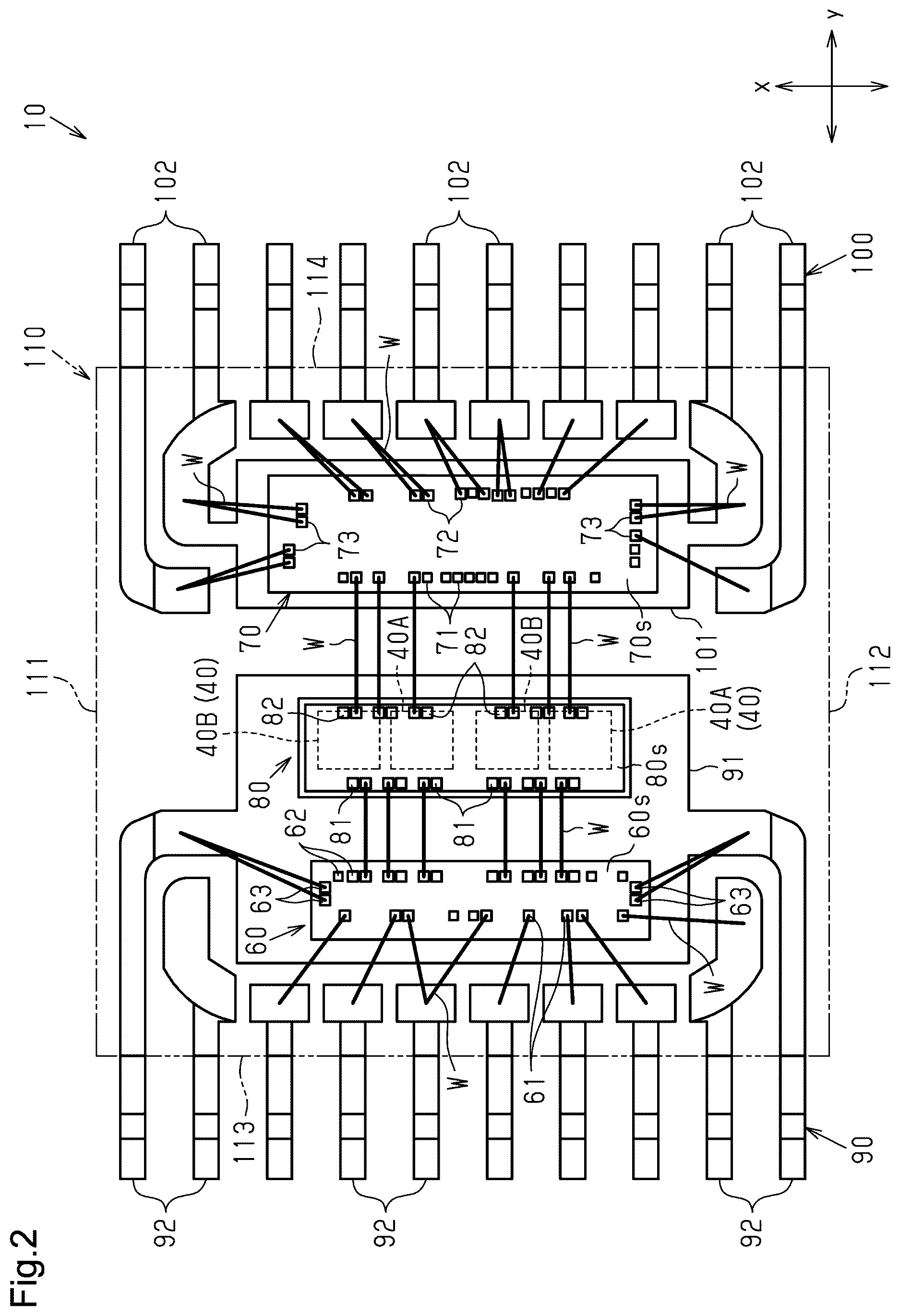 Patent US12615787 Figure 2 – Isolator including electrically floating intermediate electrode portion