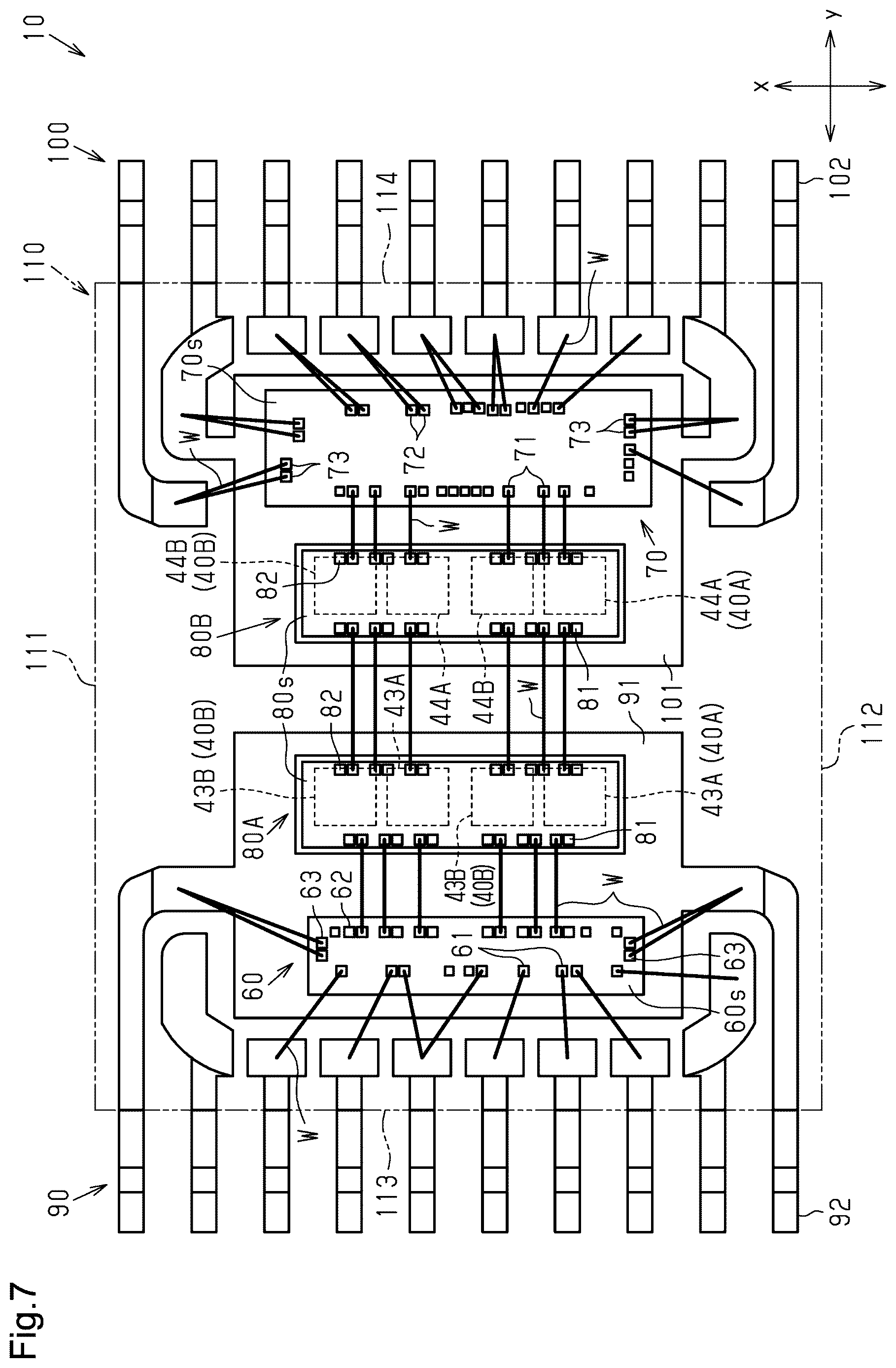 Patent US12615787 Figure 7 – Isolator including electrically floating intermediate electrode portion
