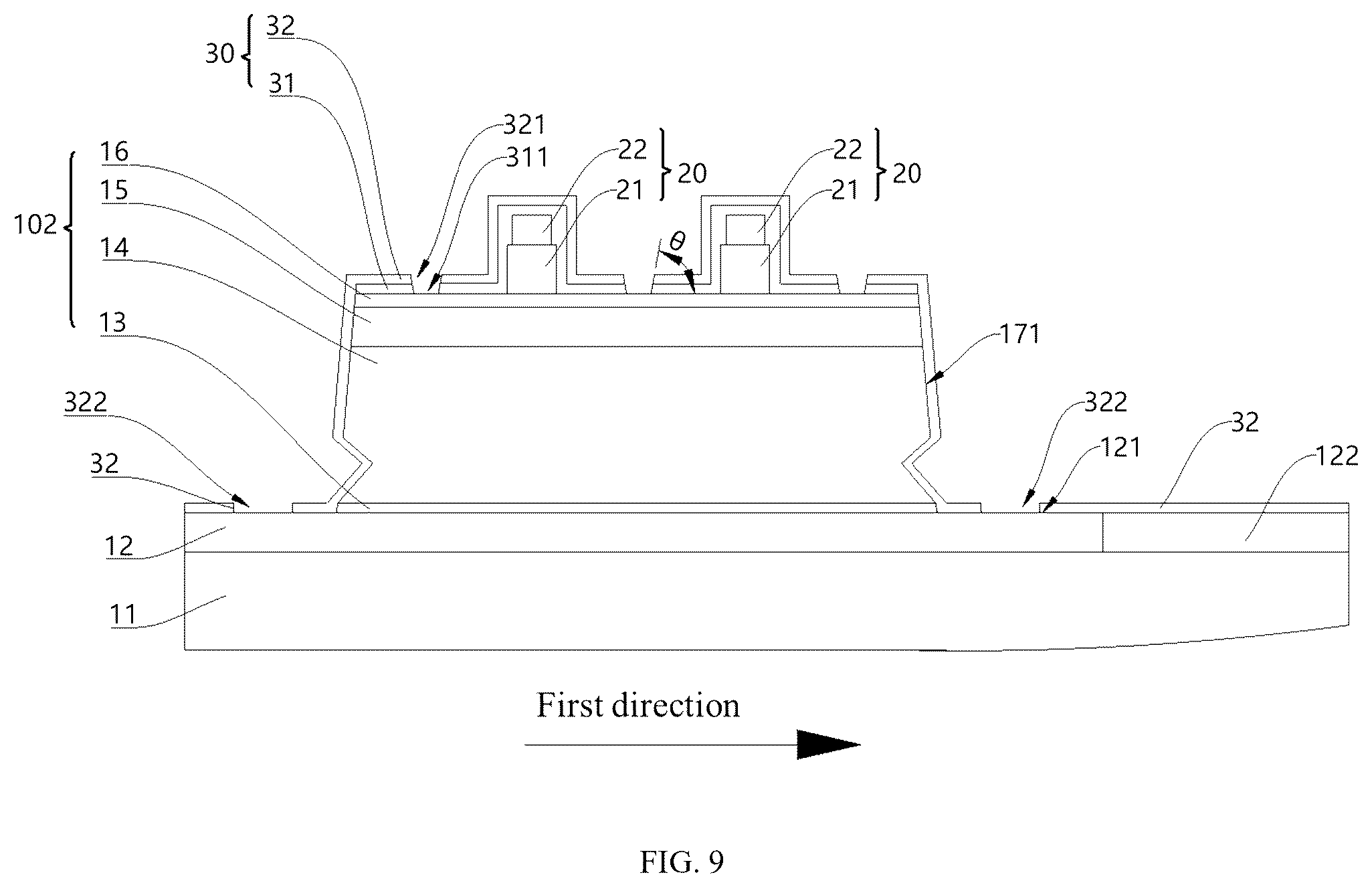 Patent US12615789 Figure 6 – Bipolar transistor structure and radio frequency amplifier
