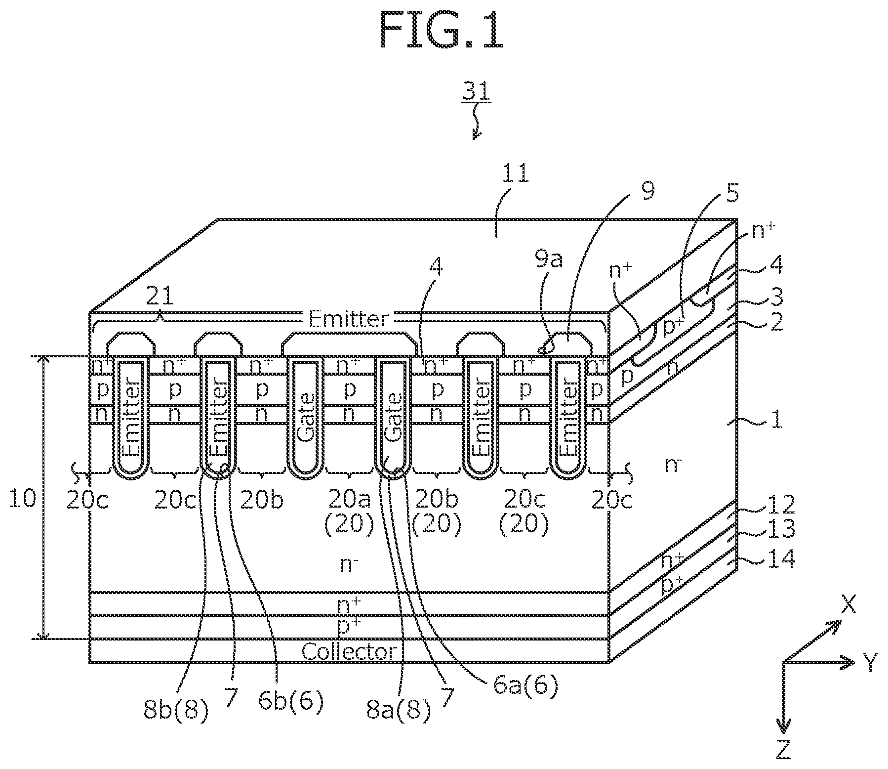 Patent US12615791 Figure 1 – Semiconductor device